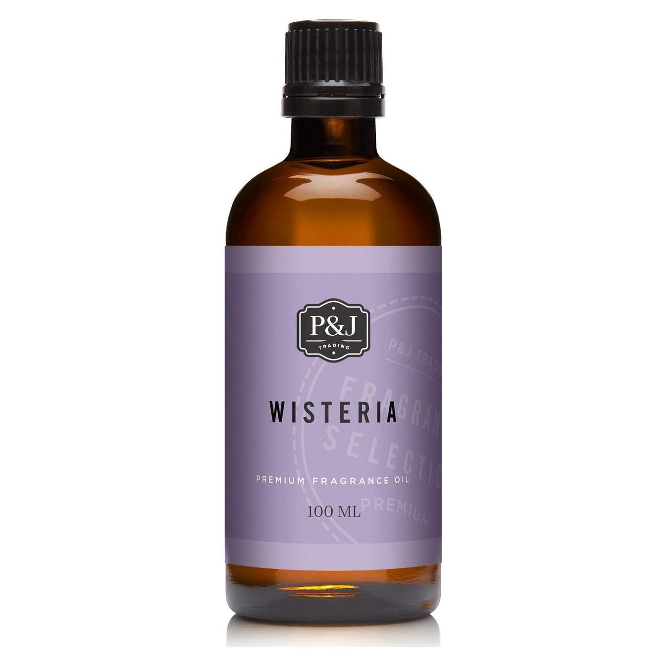 Aceite Aromático P&J Trading Wisteria 100ml - Fragancia para Velas y Jabones