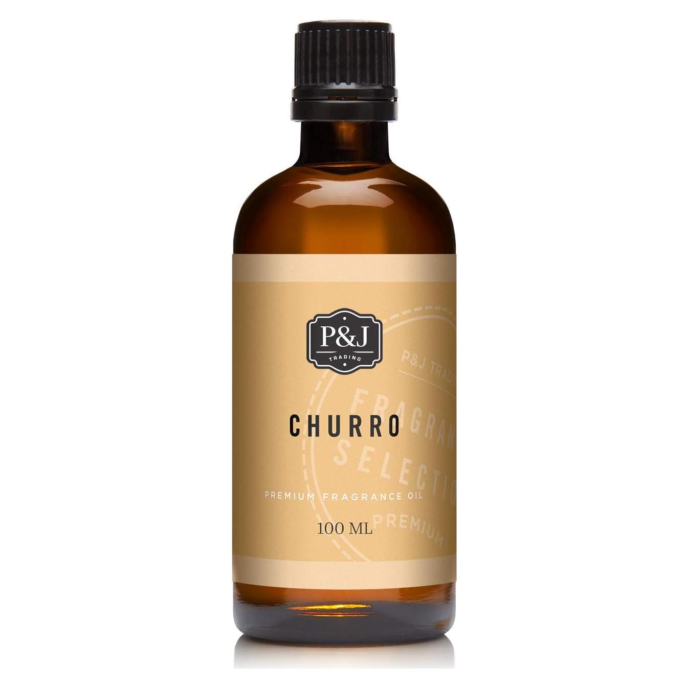 Aceite de Fragancia P&J Trading 100ml - Churro para Velas y Jabones