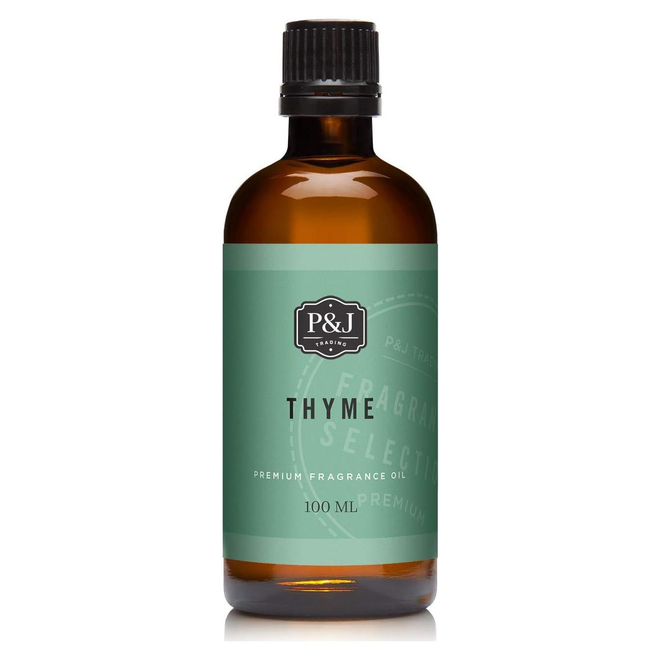 Aceite Aromatizado de Tomillo 100ml P&J Trading - Ideal para Velas y Jabones