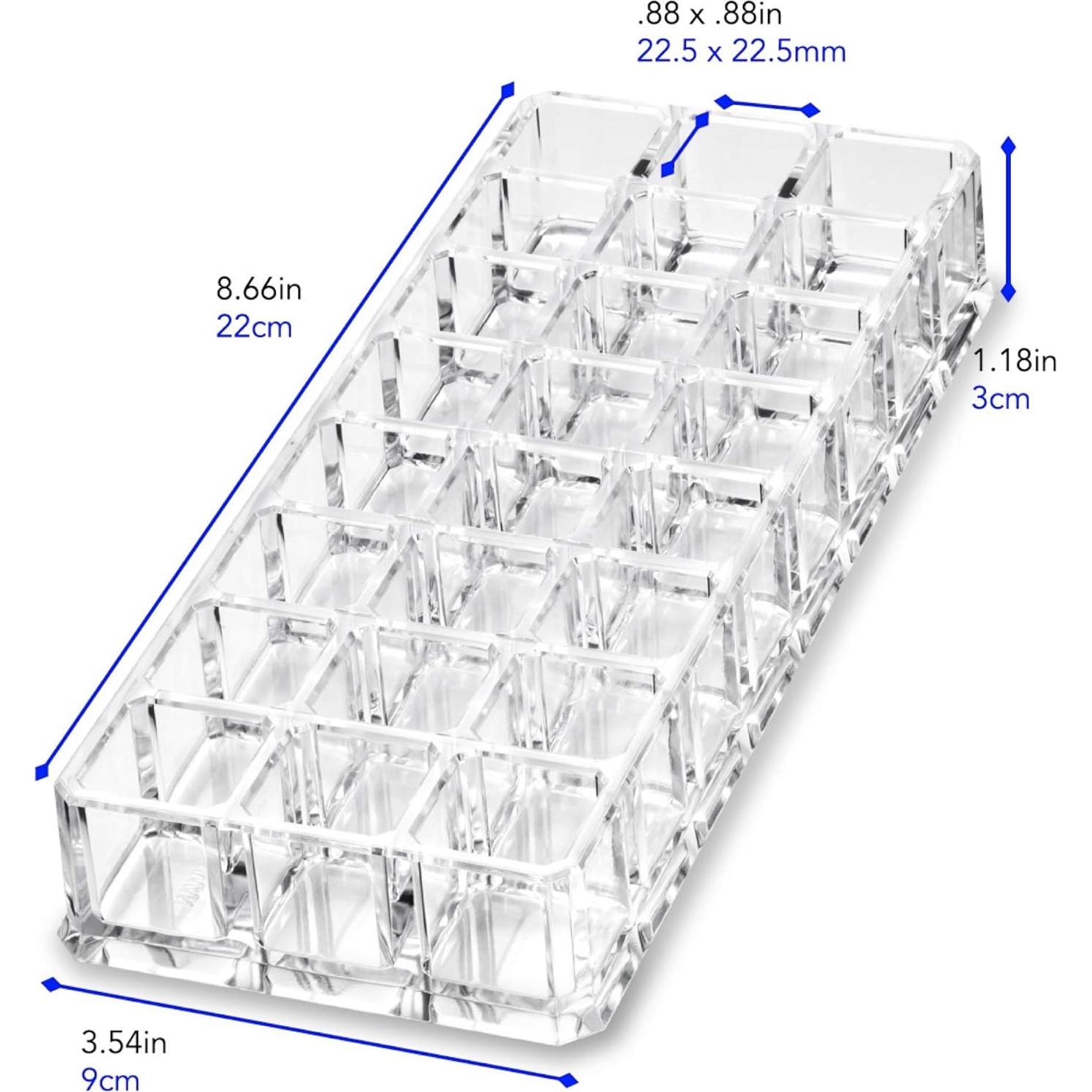 Organizador de Maquillaje Acrílico BY ALEGORY 24 Espacios