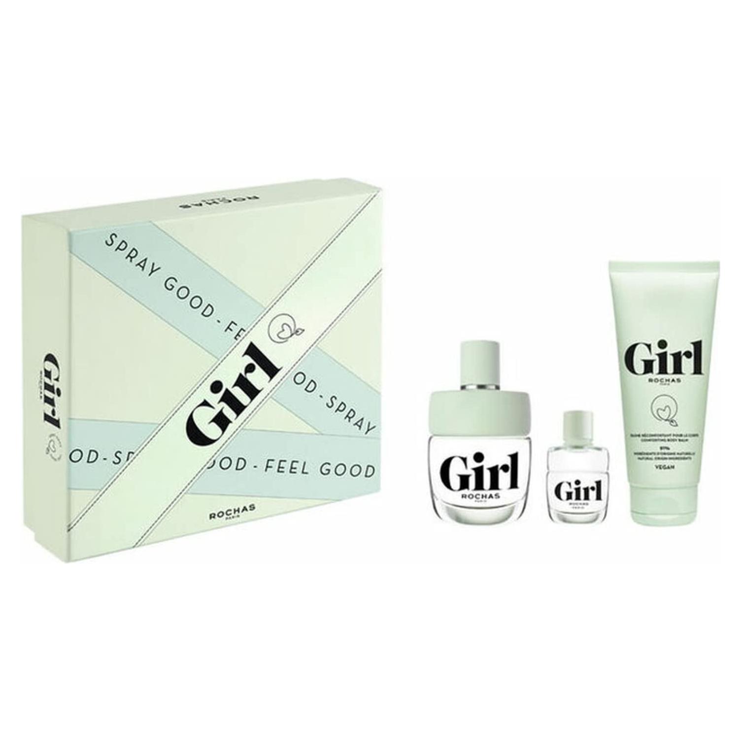 Set de Perfume y Gel de Ducha Rochas Girl 96.39 ml