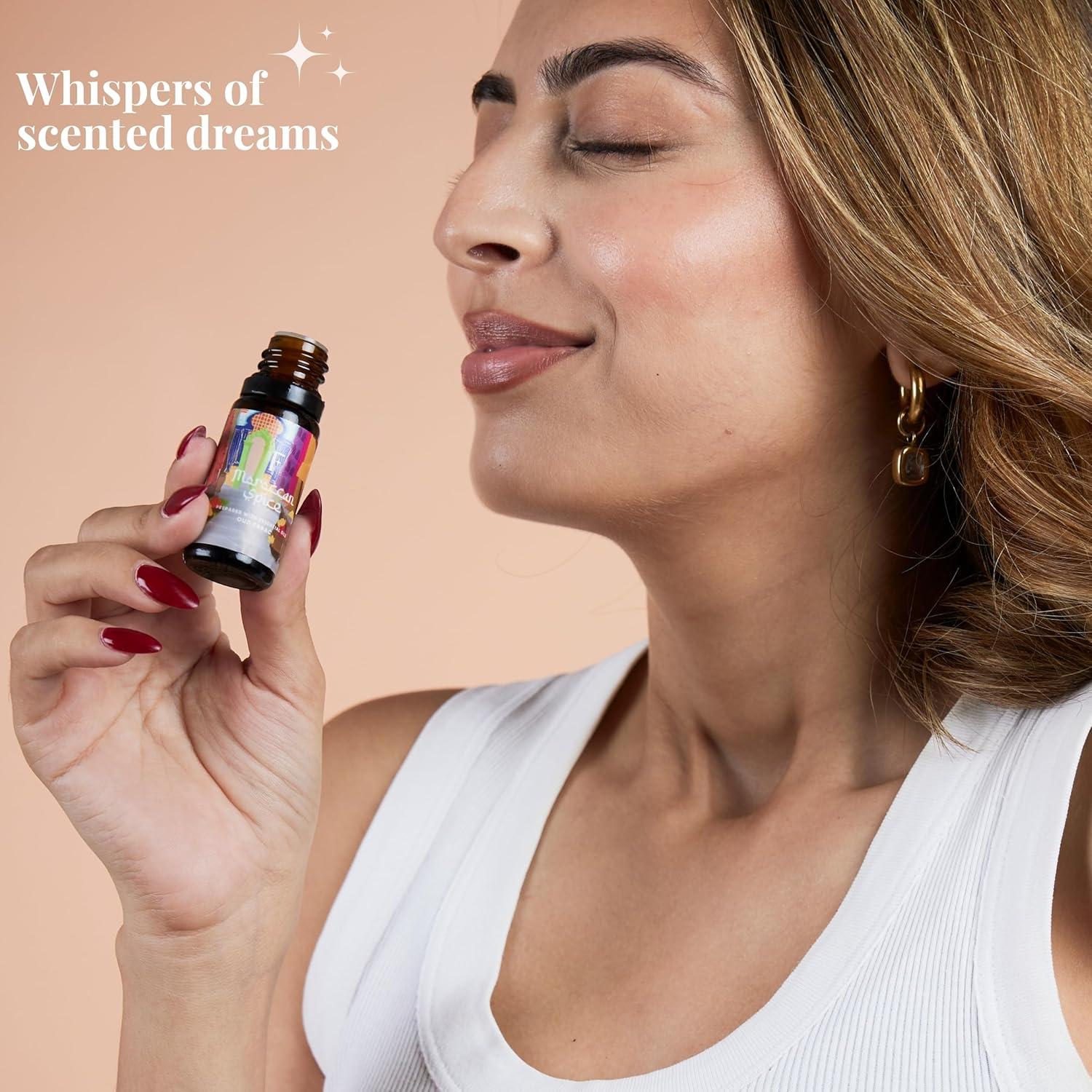 Set de 3 Aceites Esenciales Folkulture 10ml Oud Rosa y Tabaco