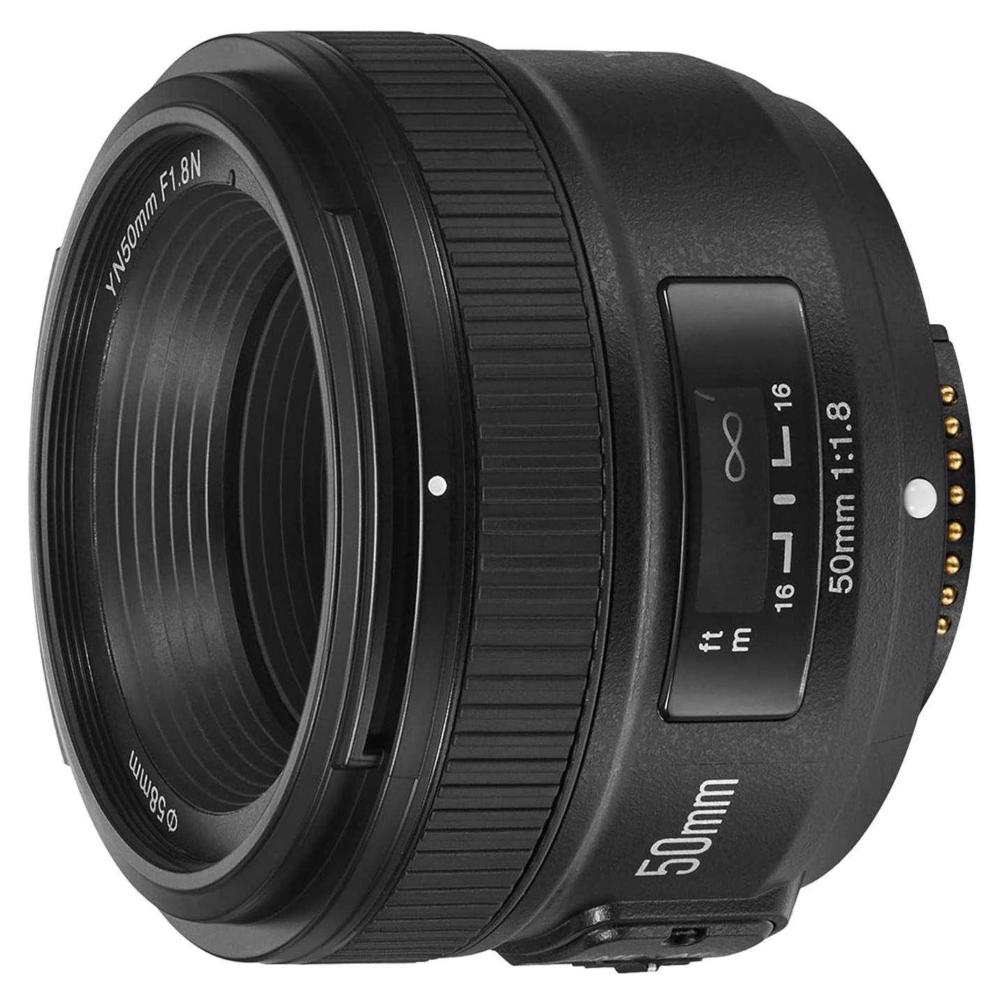 Lente Prime YONGNUO YN50mm F1.8 para Nikon SLR Enfoque Automático