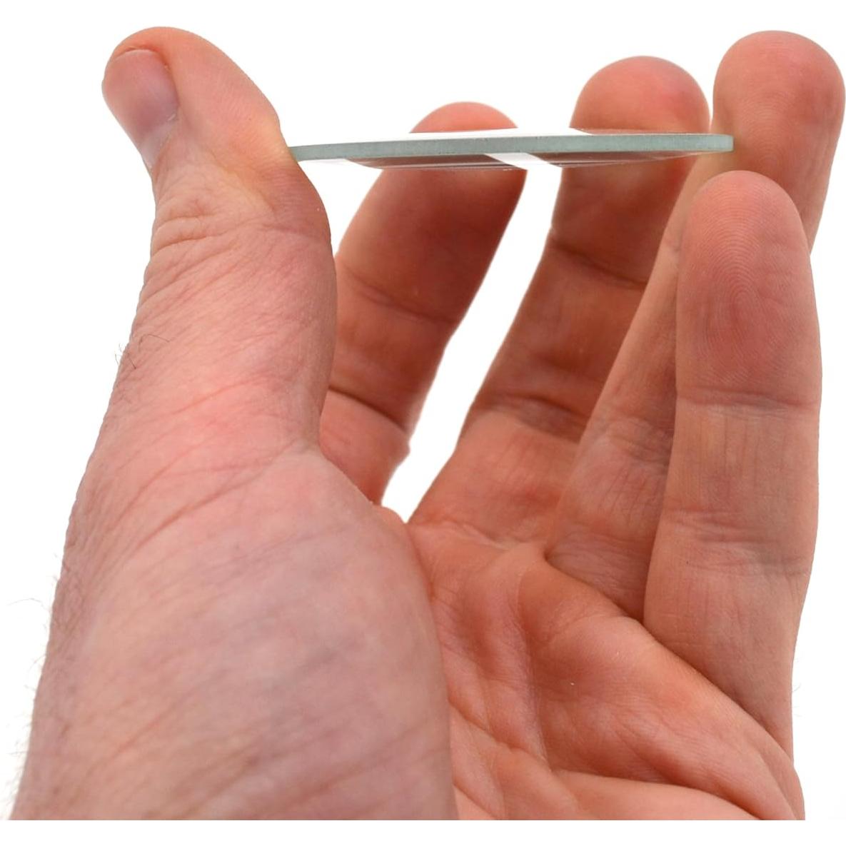 Juego de Lentes Ópticas Eisco 6 Piezas 50mm Vidrio Pulido