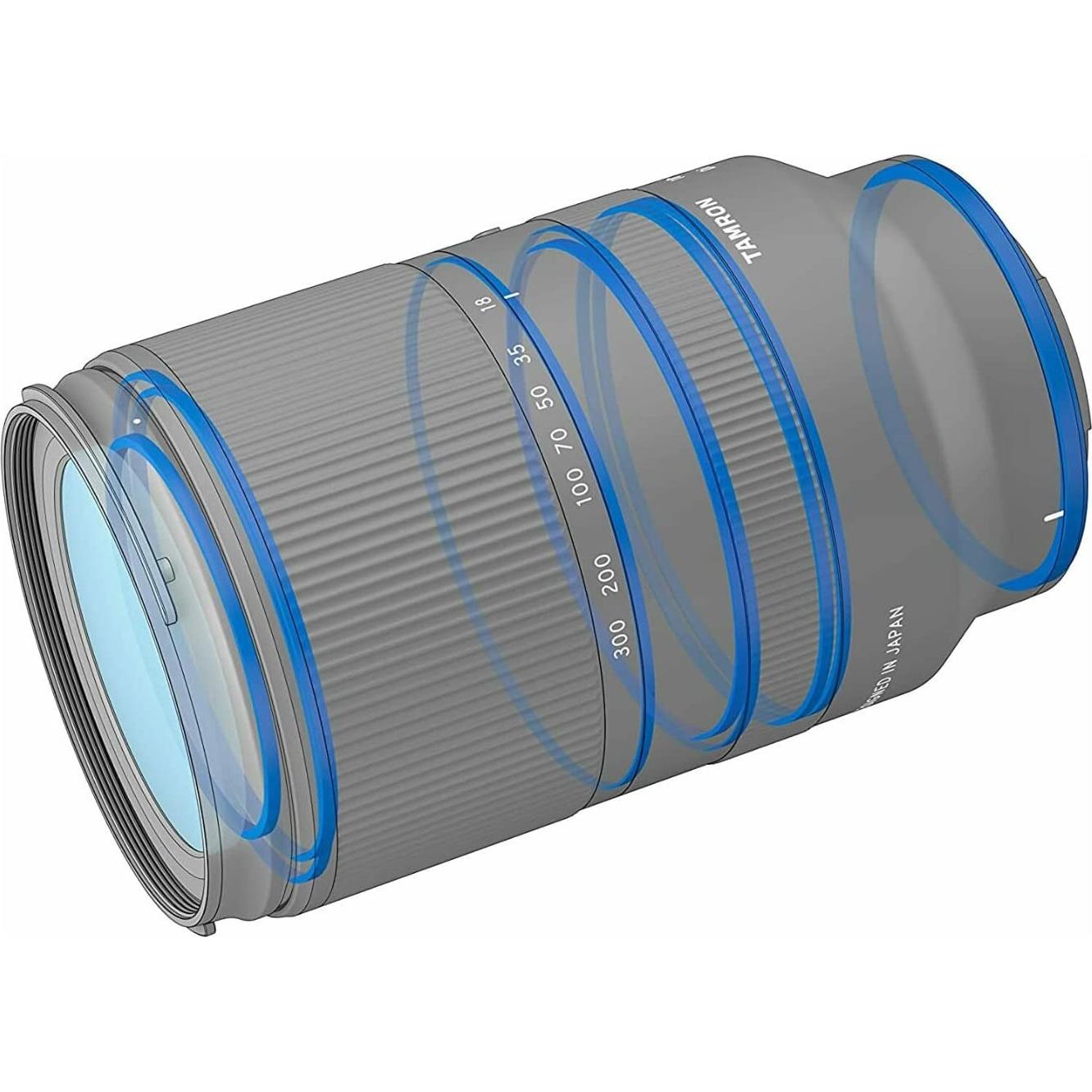 Lente Tamron 18-300mm F3.5-6.3 para Cámaras Sin Espejo Sony E