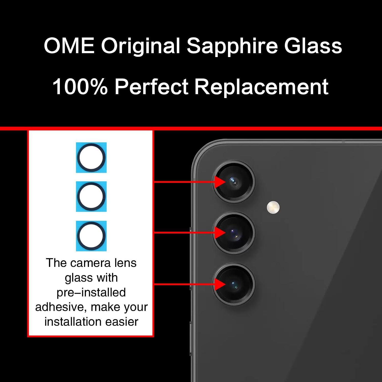 Kit Reemplazo Lente de Cámara ASDAWN para Samsung Galaxy S23/S23+