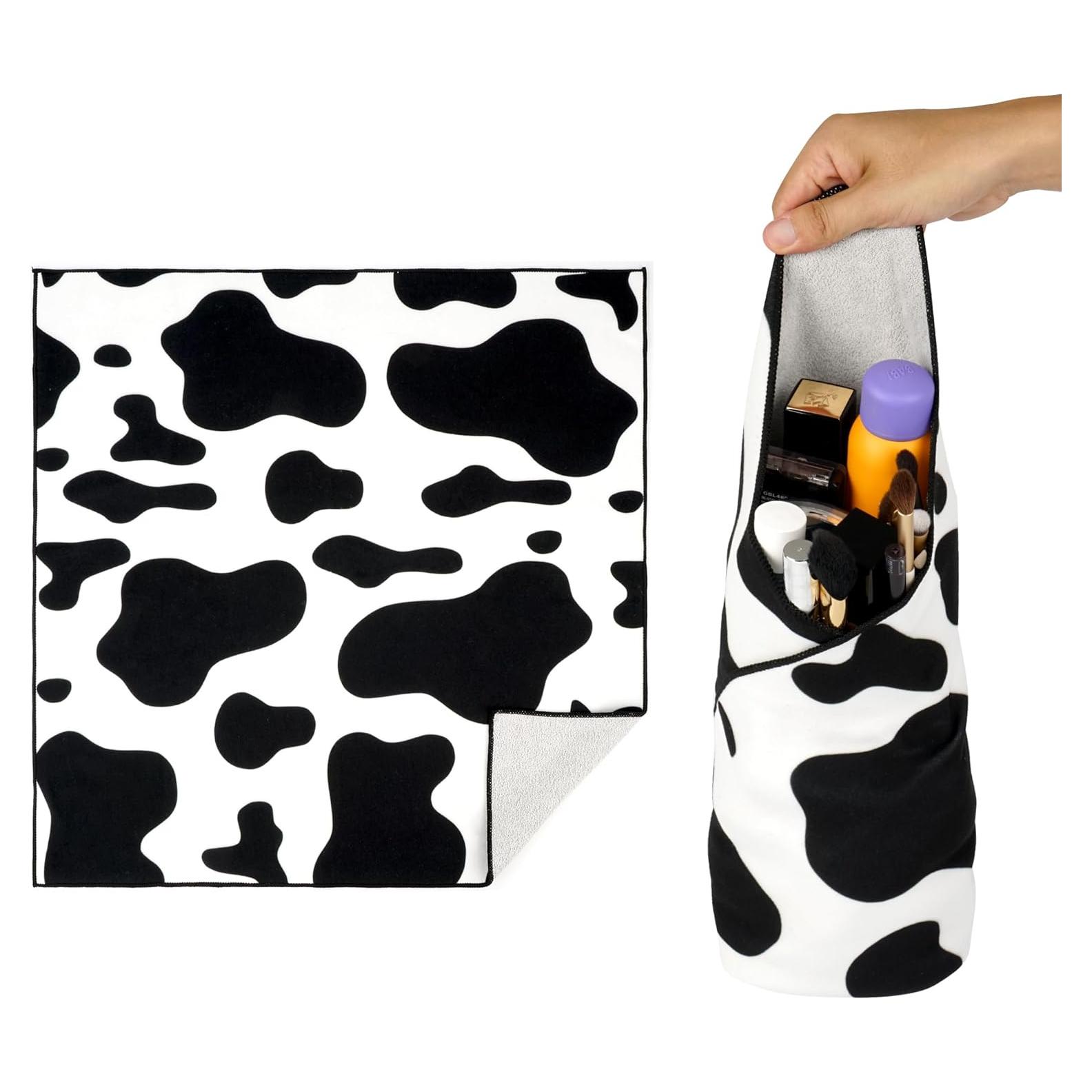 Bolsa de Maquillaje Autoadhesiva Walking Way 45cm Patrón Vaca