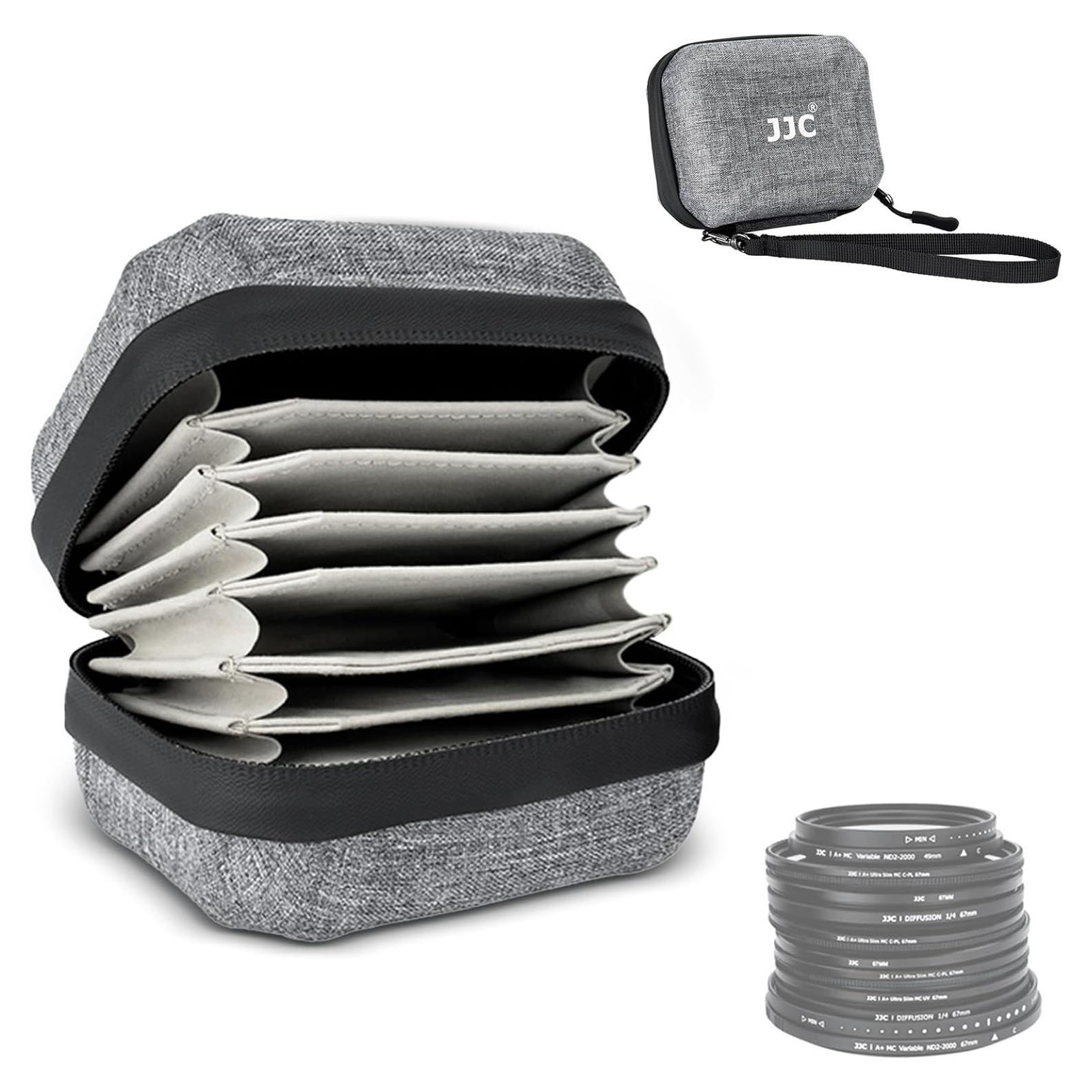 Funda de Filtro de Lente JJC Resistente al Agua Hasta 67mm