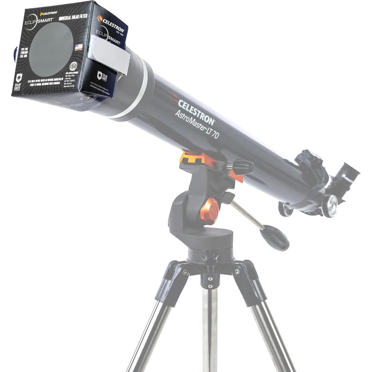 Filtro Solar EclipSmart Celestron para Telescopios y Cámaras DSLR