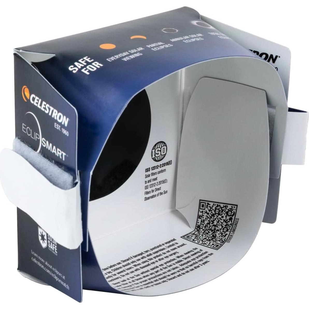 Filtro Solar EclipSmart Celestron para Telescopios y Cámaras DSLR