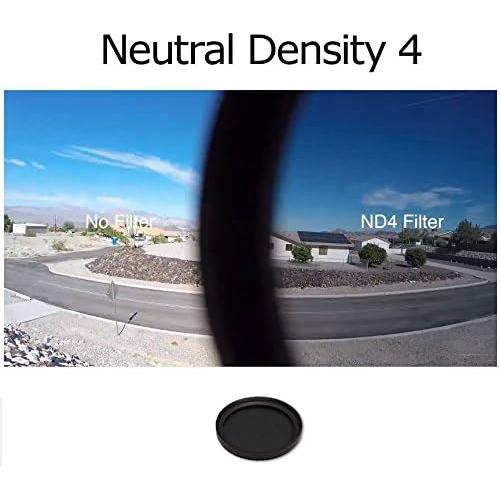 Kit de Filtros 37MM para Drones DJI Phantom 3 - CPL, ND4, ND8, UV