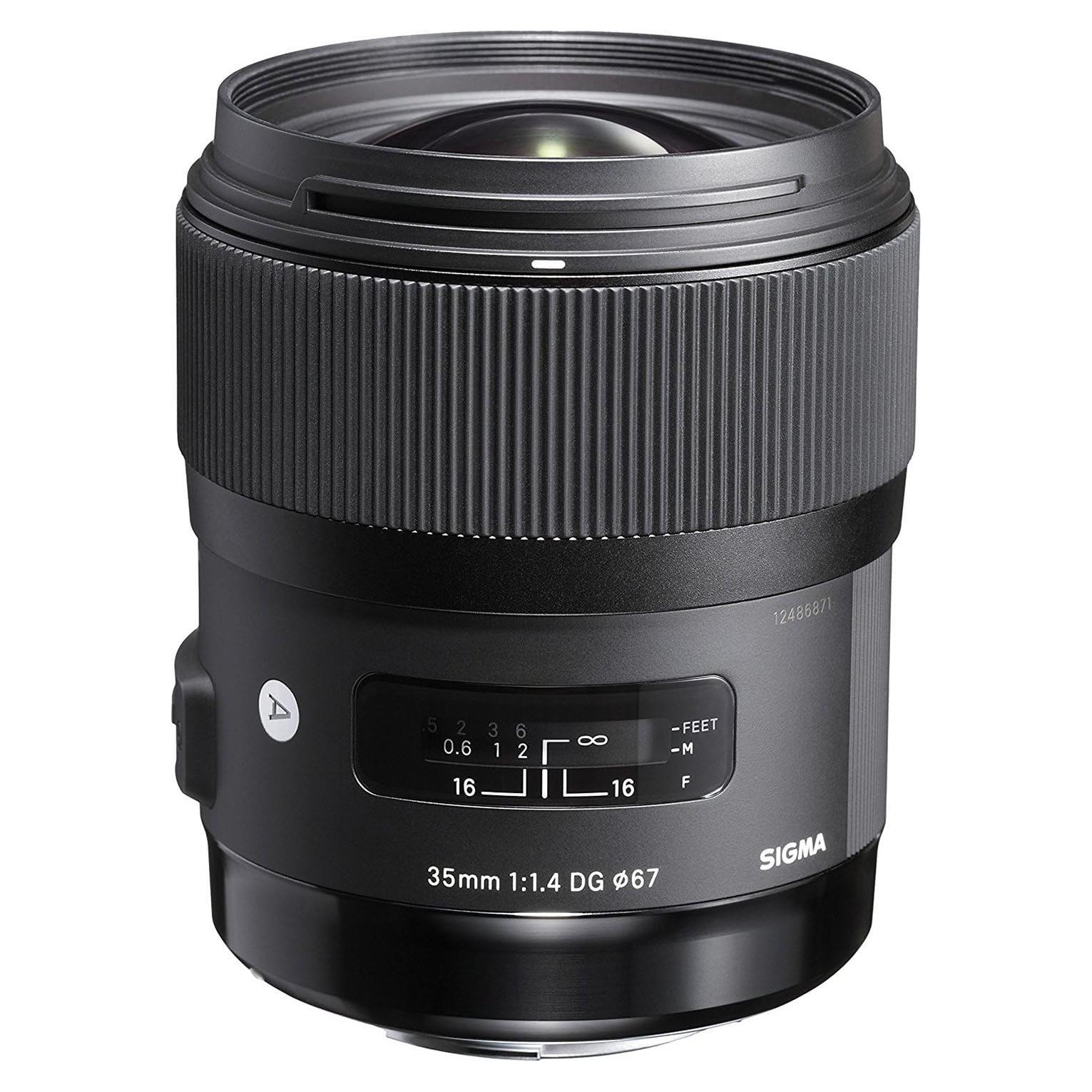 Lente Sigma 35mm F1.4 Art DG HSM para Nikon - 0.67 kg