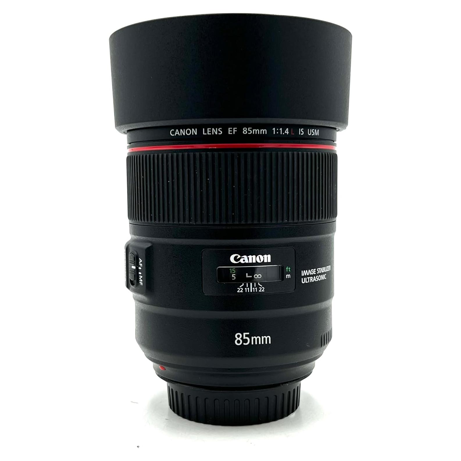 Lente Canon EF 85mm f/1.4L IS USM para DSLR - Estabilizador de Imagen