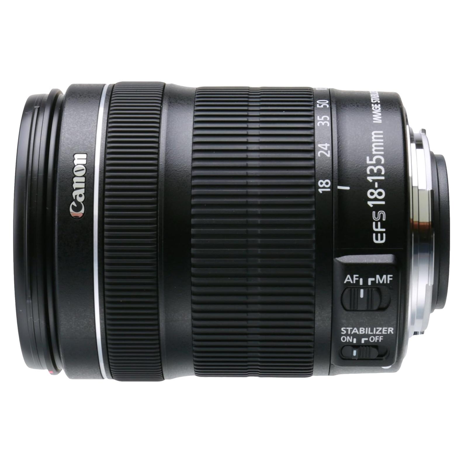 Lente Canon EF-S 18-135mm f/3.5-5.6 IS STM para DSLR