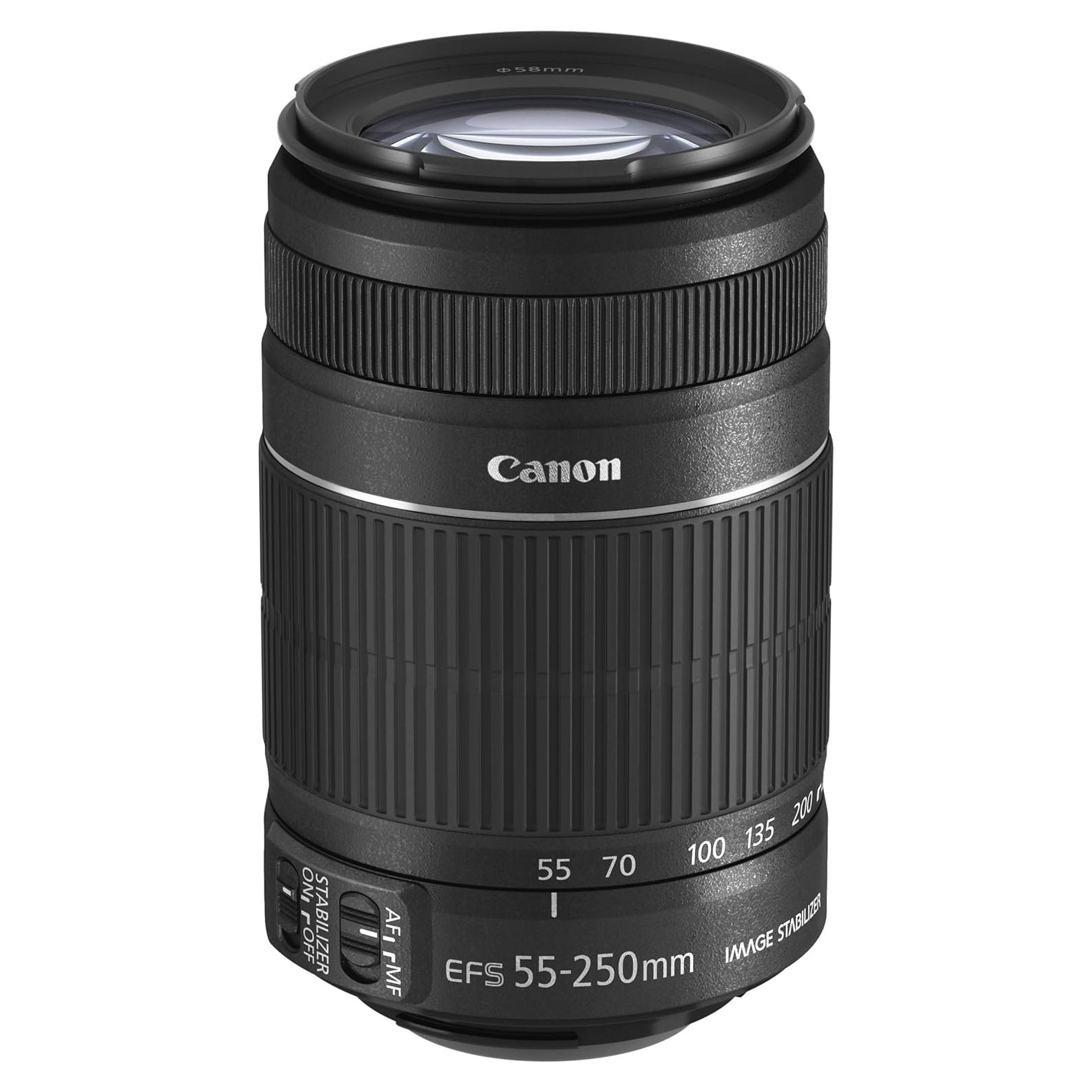 Lente Telefoto Zoom Canon EF-S 55-250mm f/4-5.6 IS II