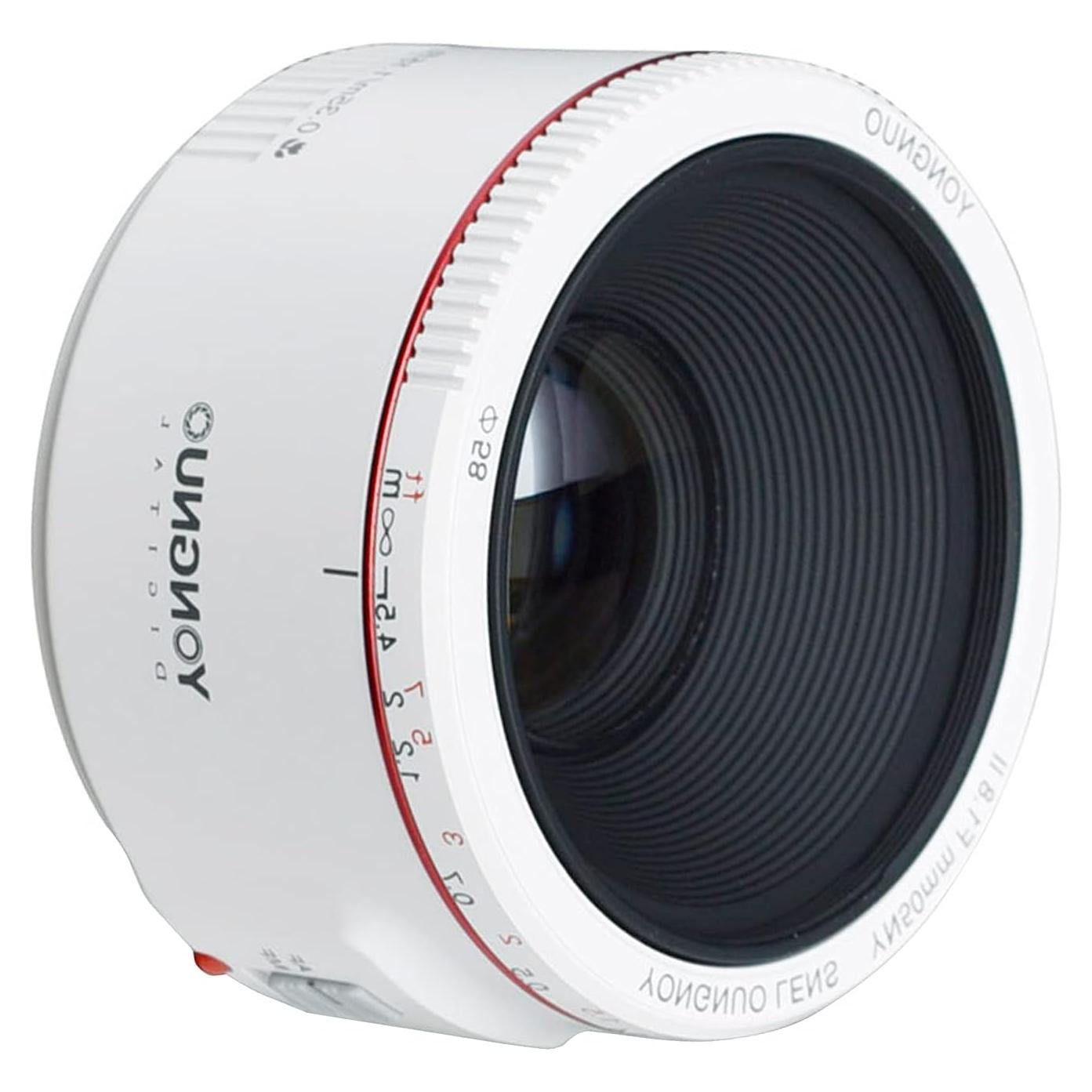 Lente YONGNUO YN50mm F1.8 II para Canon DSLR, Autoenfoque