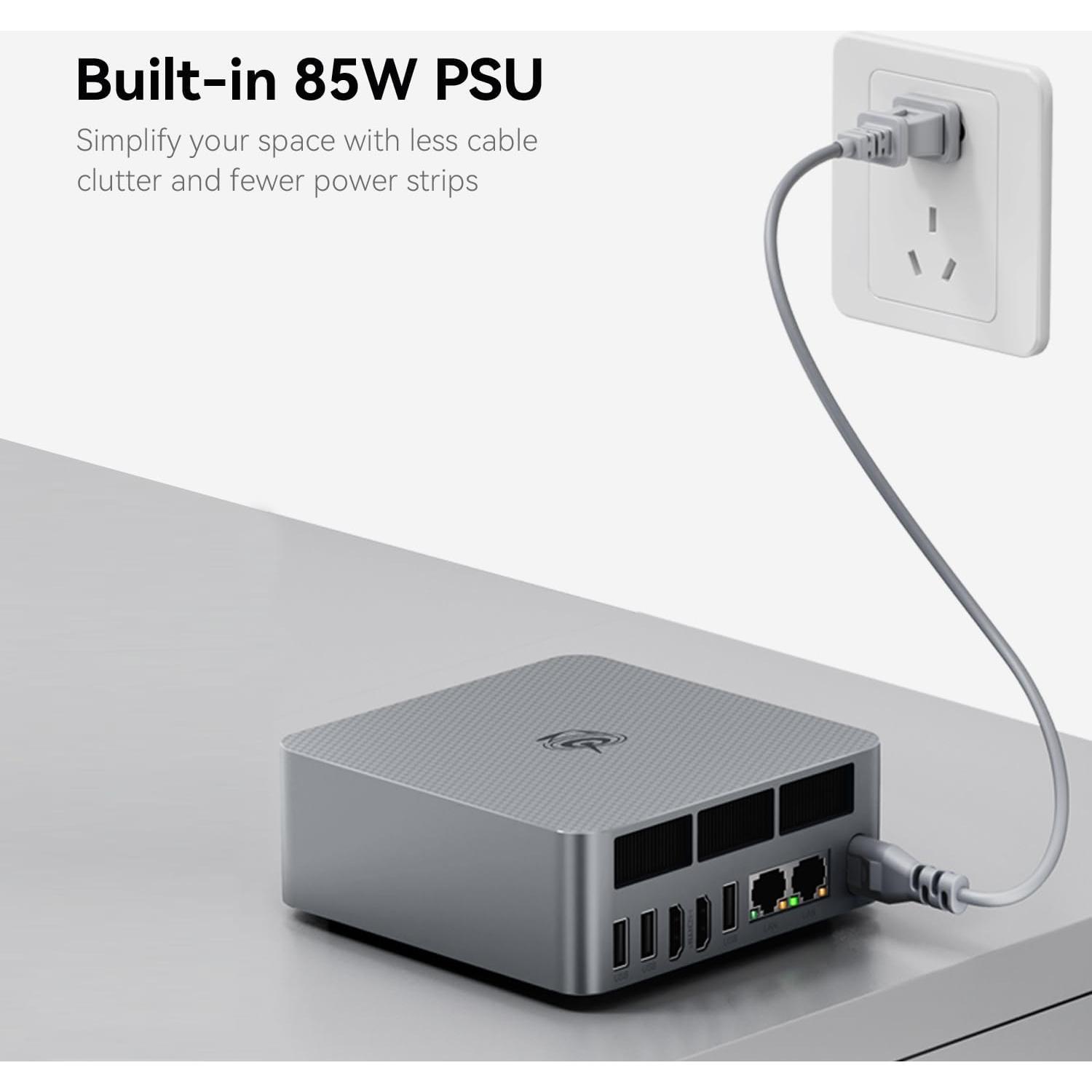 Beelink Mini PC EQR6 6600H 16GB 500GB Doble HDMI 4K