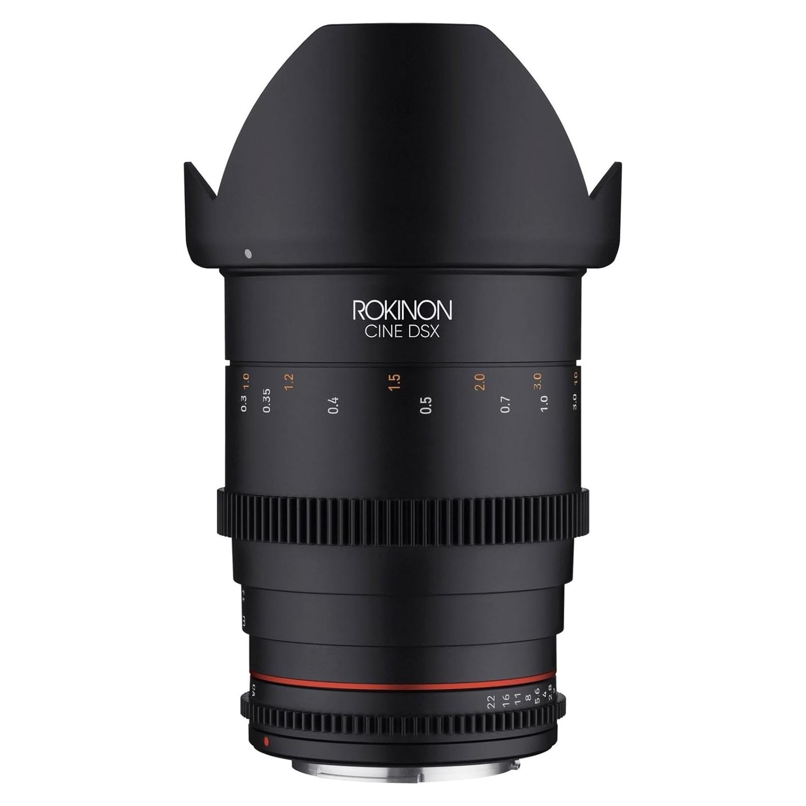 Lente Cine Rokinon 35mm T1.5 para Sony E - Gran Angular