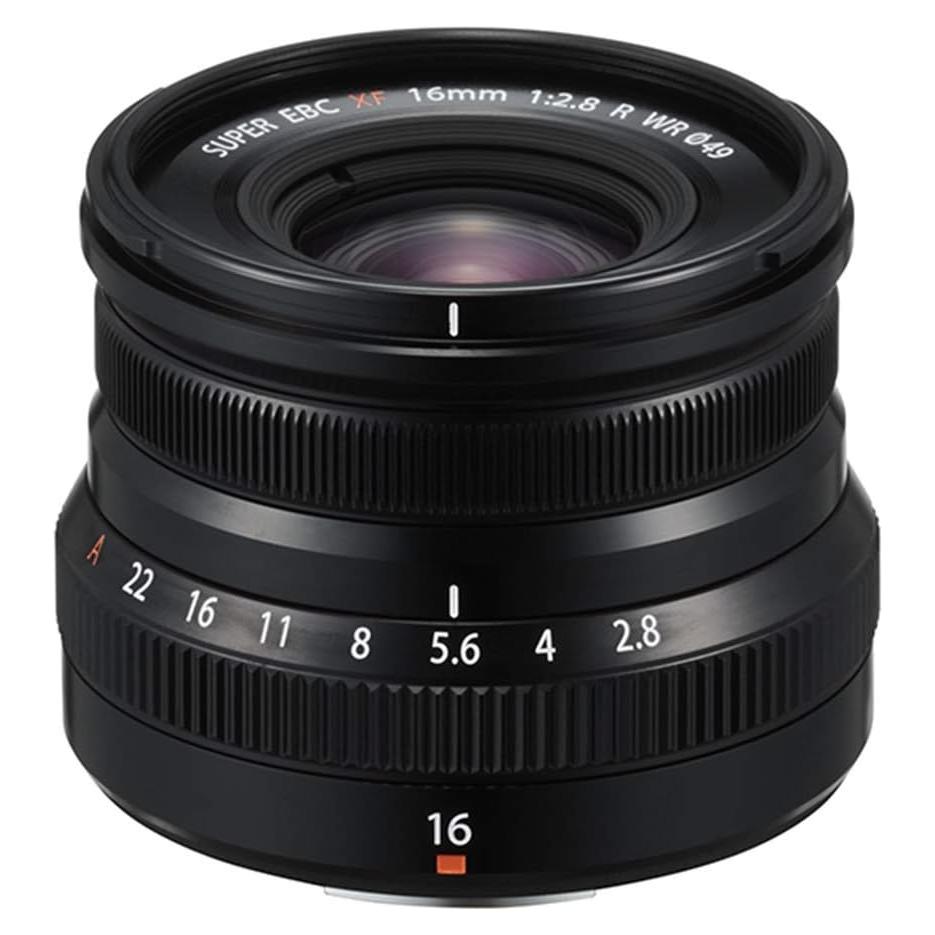 Lente Gran Angular Fujifilm XF16mm F2.8 R WR Negro