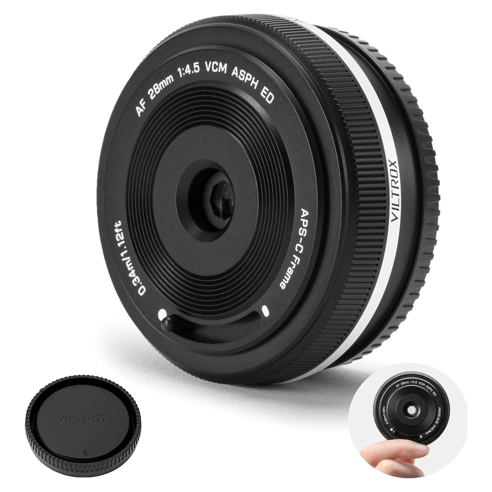 Lente Viltrox 28mm F4.5 Gran Angular AF para Fujifilm