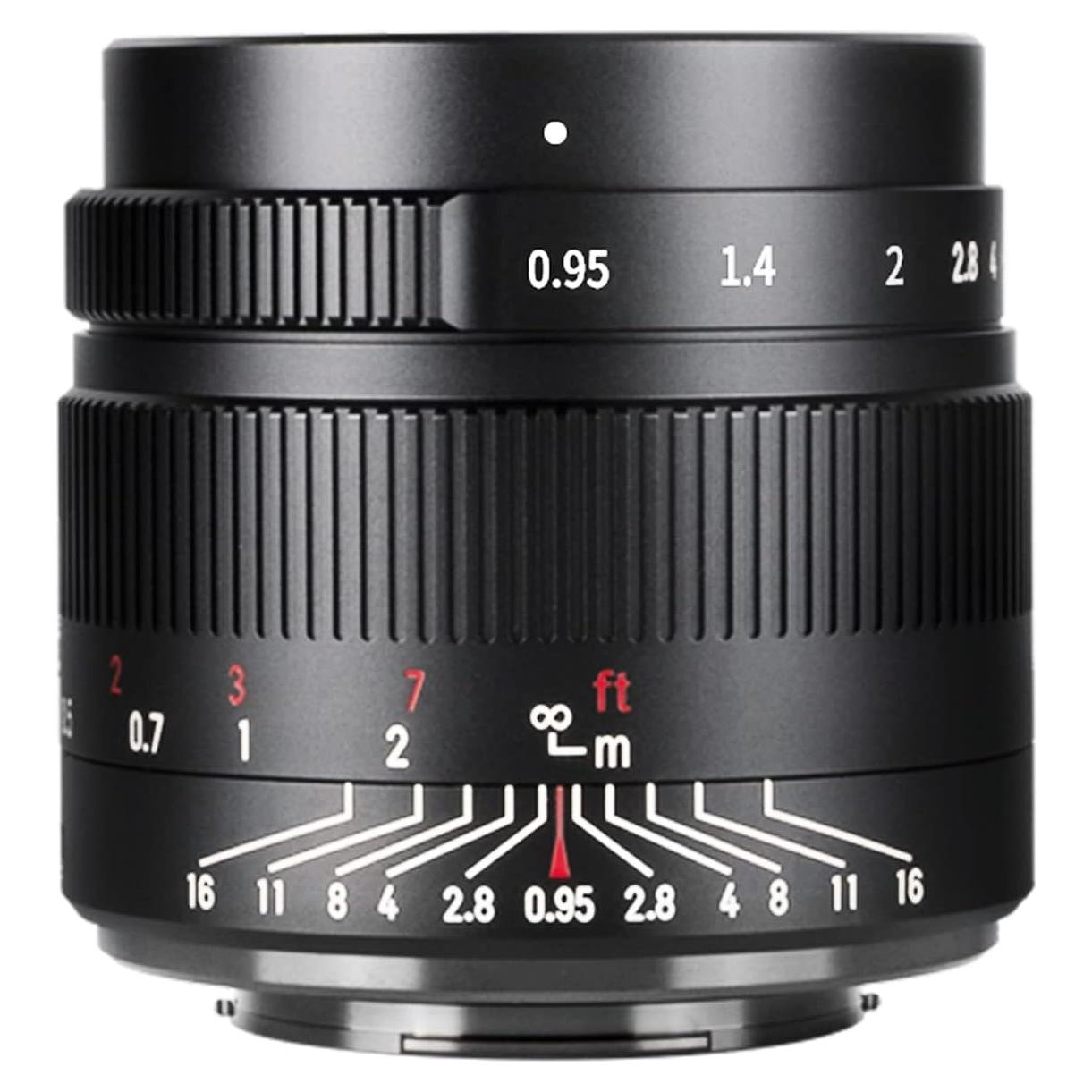 Lente 7artisans 35mm F0.95 para Cámaras Sin Espejo Fuji