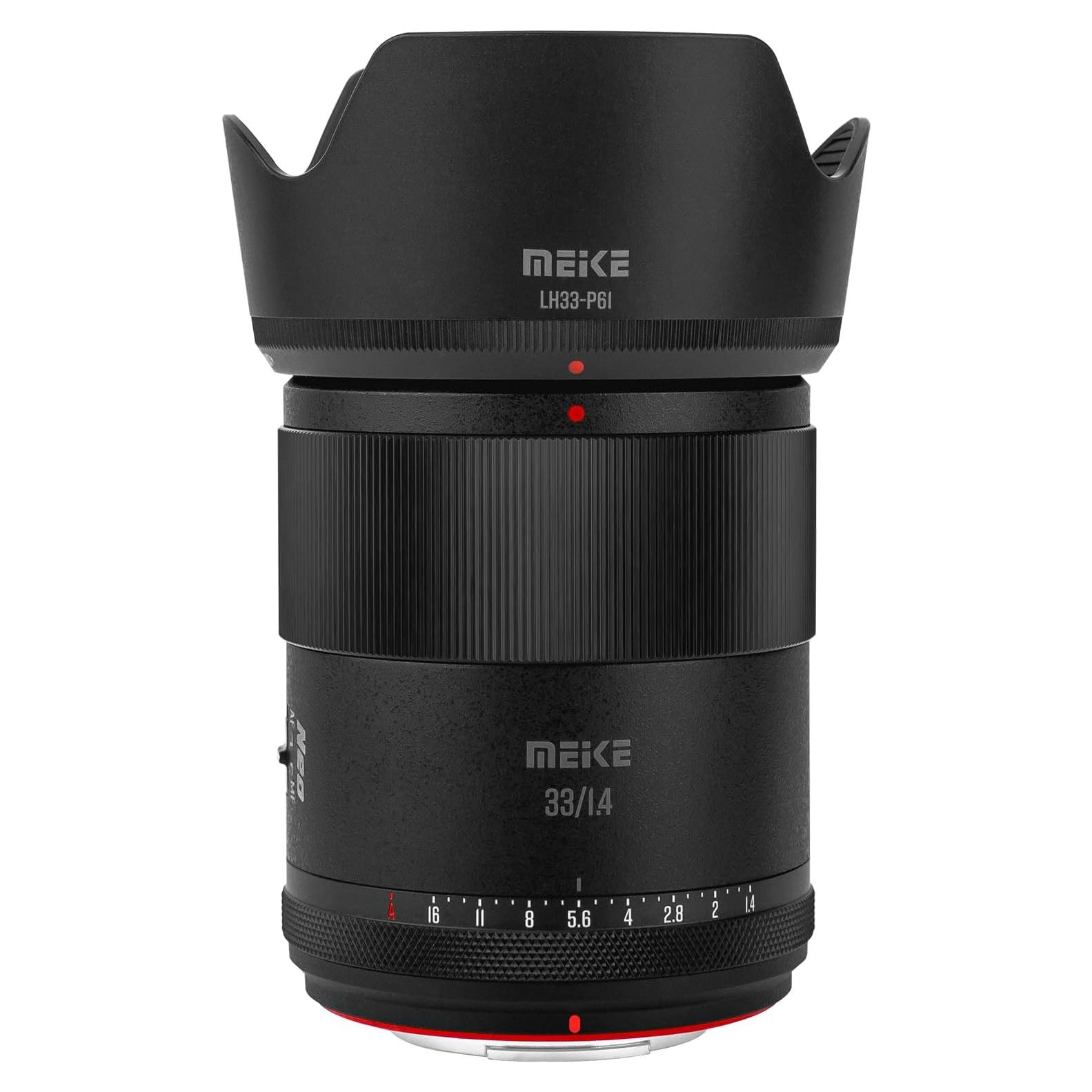 Lente Meike 33mm F1.4 AF Gran Angular para Fujifilm Montura X