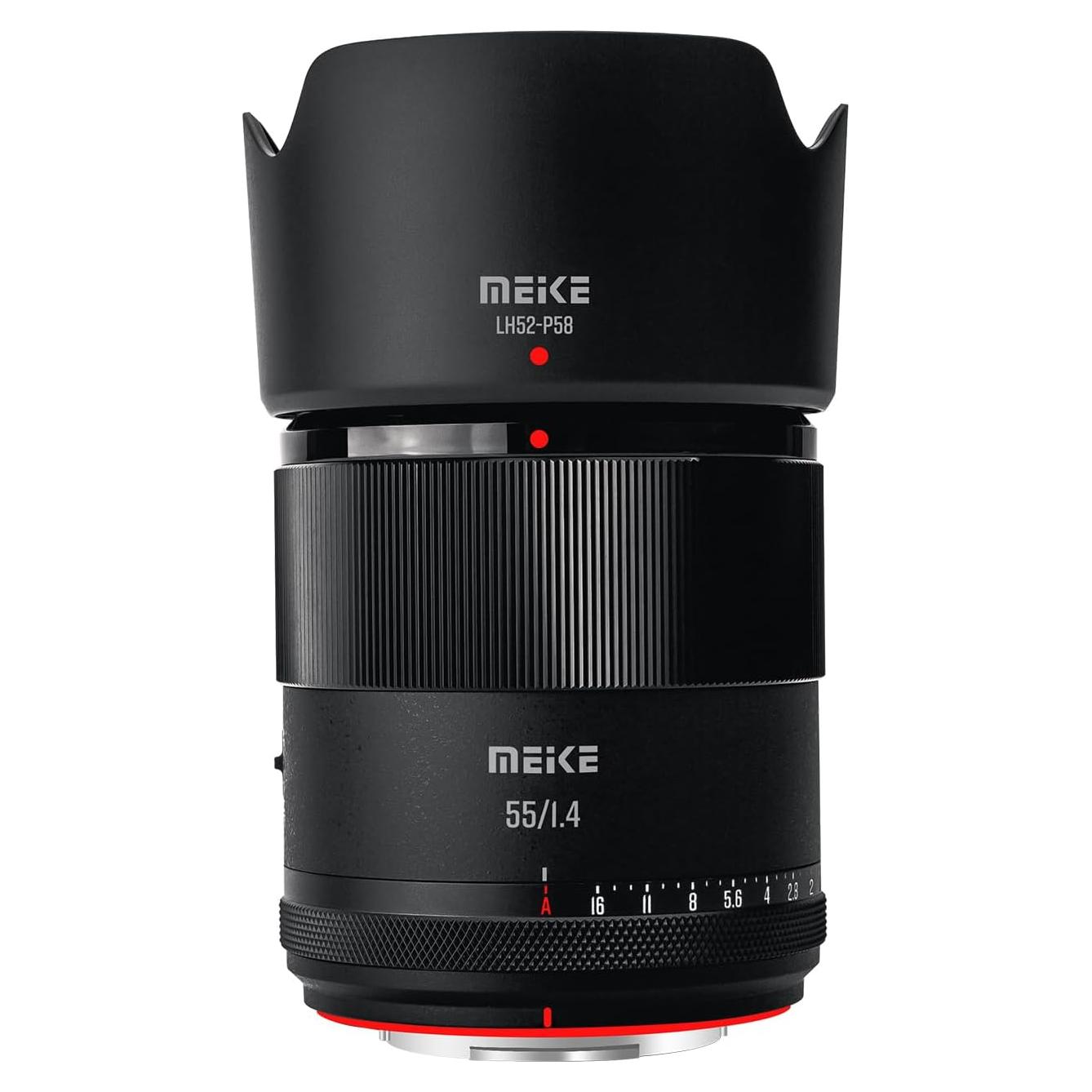 Lente Meike 55mm F1.4 Auto Enfoque STM para Fujifilm