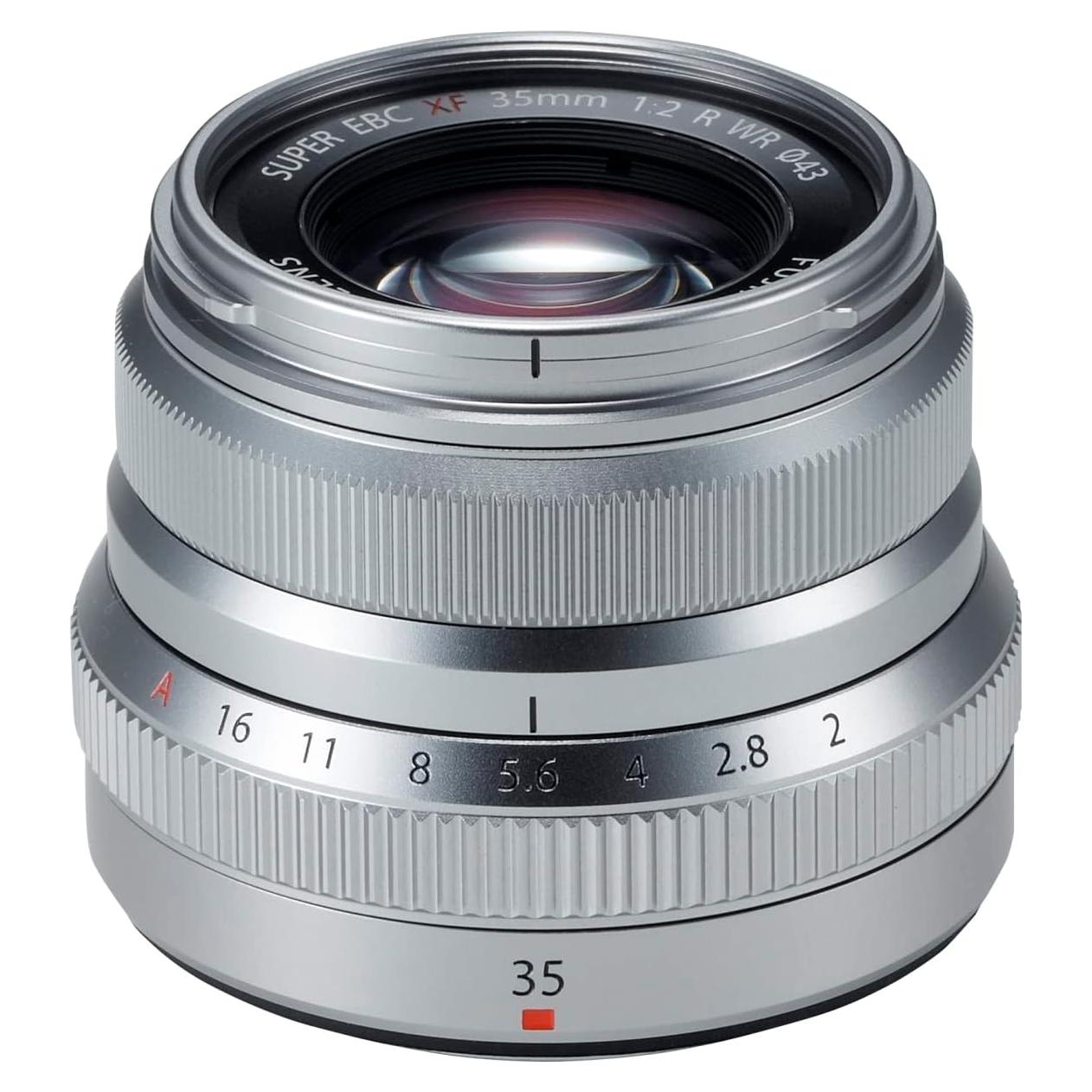 Lente Fujifilm Fujinon XF 35mm F2 R WR Plata
