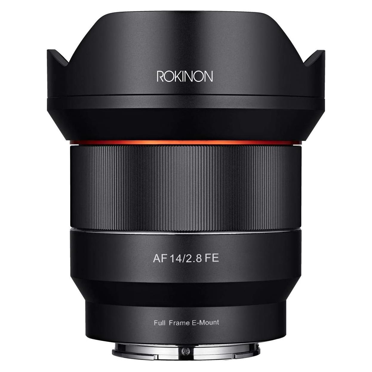 Lente Rokinon AF 14mm F2.8 para cámaras Sony E - Autoenfoque