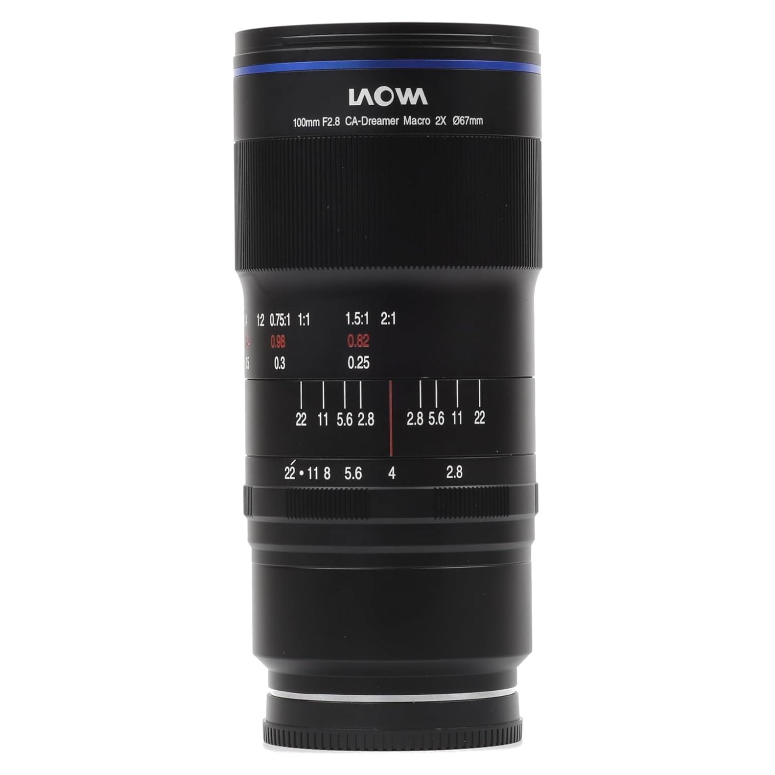 Lente Macro Laowa 100mm f/2.8 2X APO para Sony E