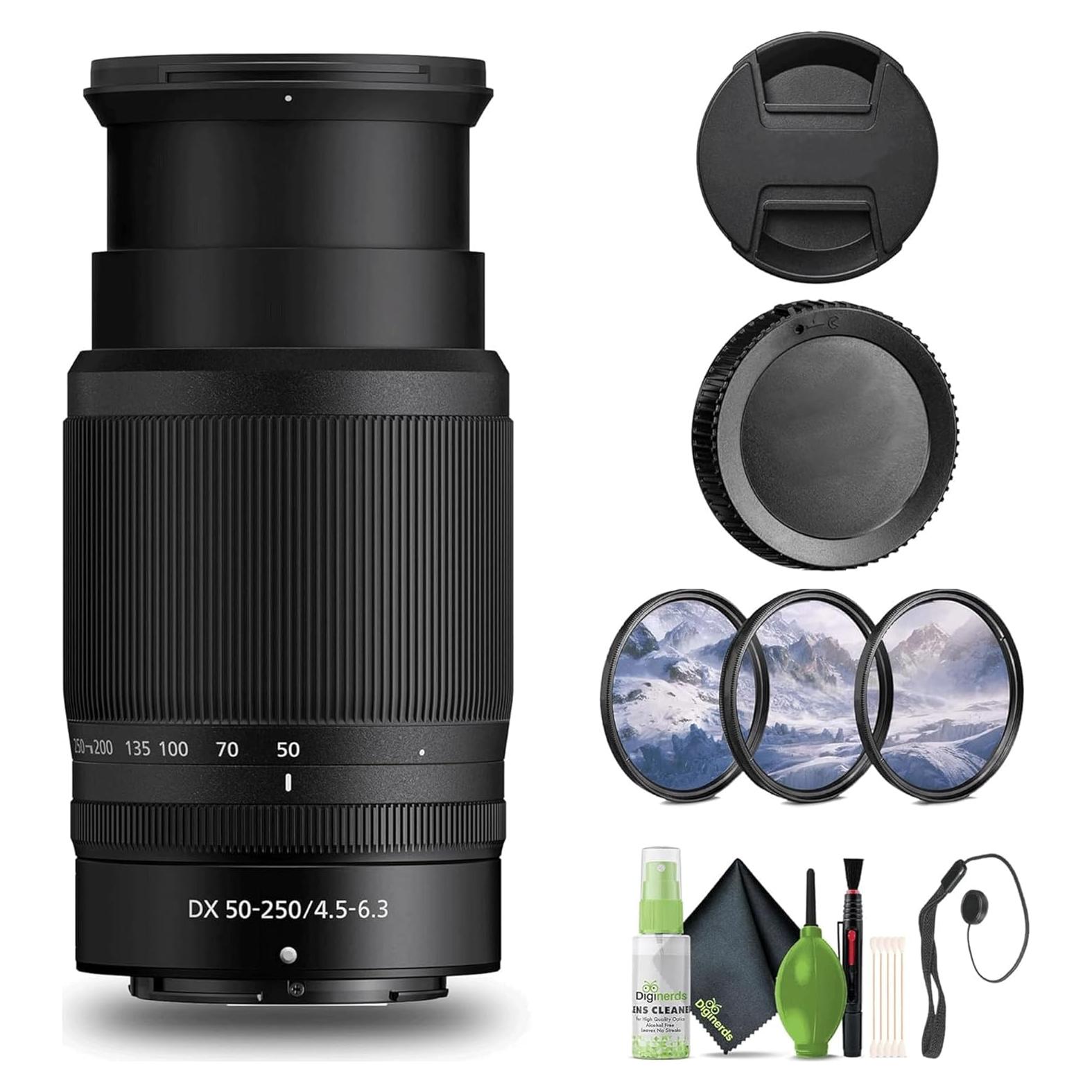 Lente Telefoto Zoom Nikon NIKKOR Z DX 50-250mm f/4.5-6.3 VR