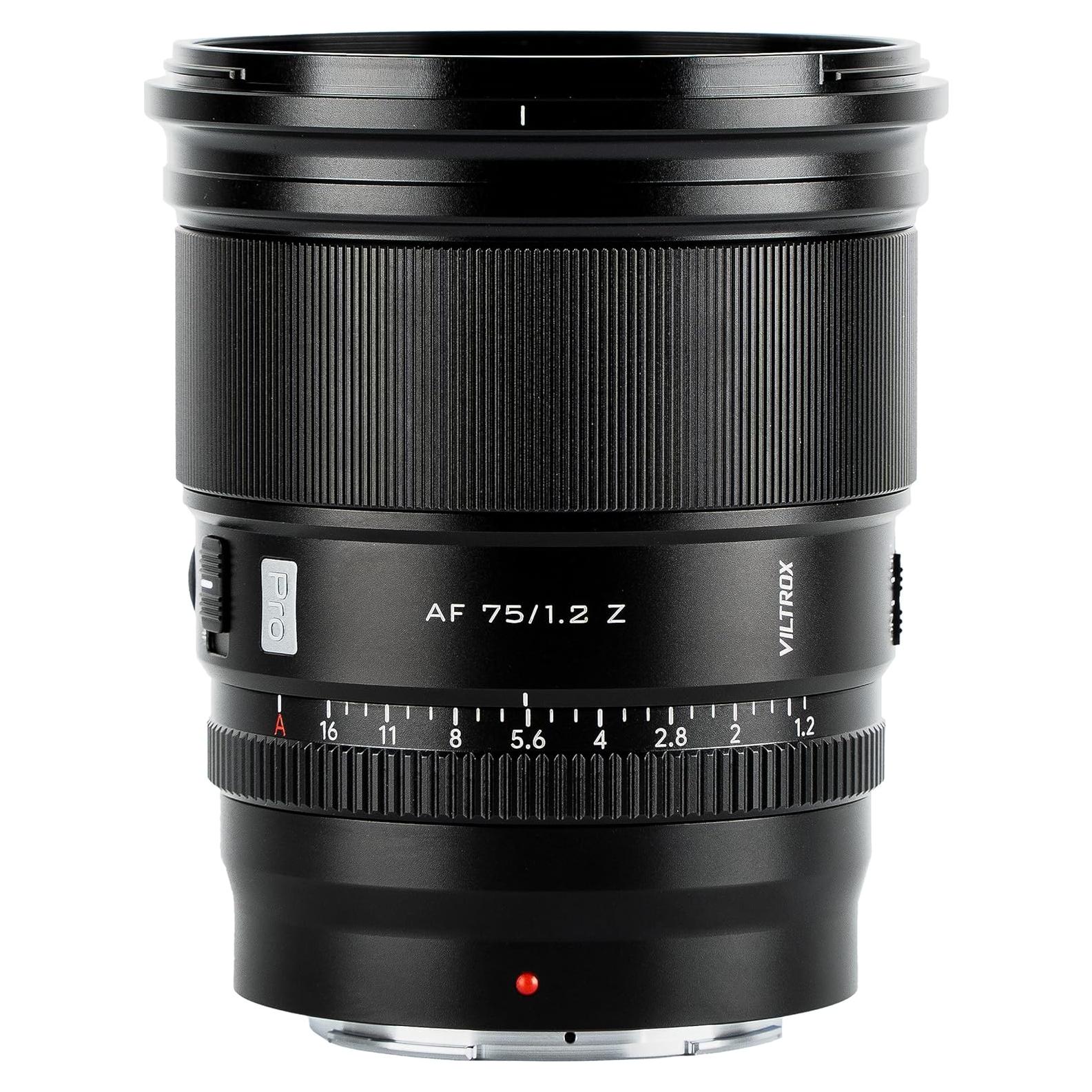 Lente Viltrox 75mm F1.2 Autofocus para Nikon Z - Alta Calidad