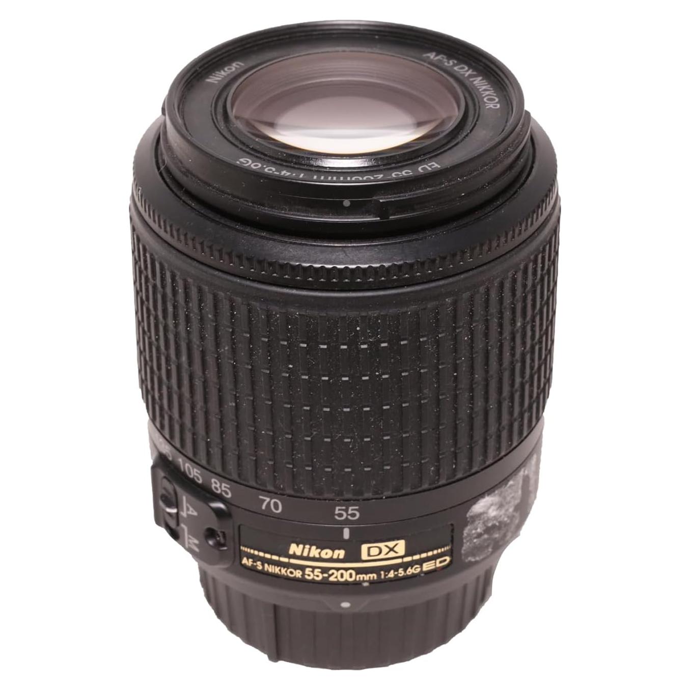 Objetivo Zoom Nikon 55-200mm f4-5.6G ED AF-S DX Nikkor