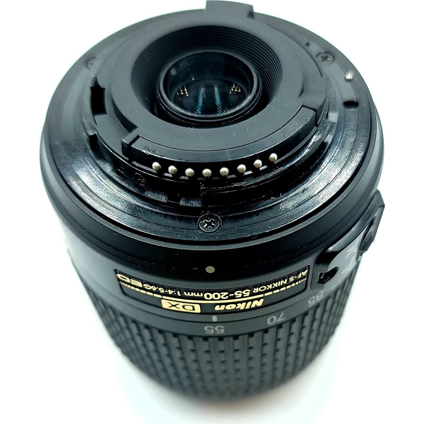 Objetivo Zoom Nikon 55-200mm f4-5.6G ED AF-S DX Nikkor