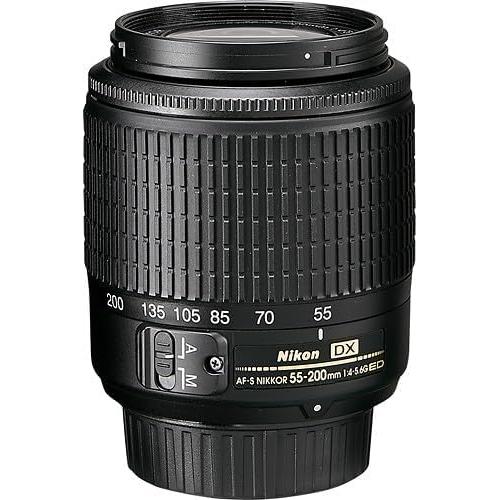 Objetivo Zoom Nikon 55-200mm f4-5.6G ED AF-S DX Nikkor