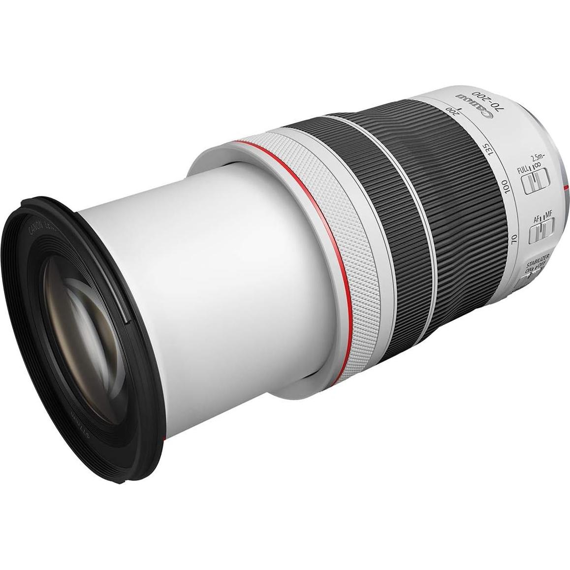 Lente Zoom Telefoto Canon RF 70-200mm F4 L IS USM - 0.69 kg
