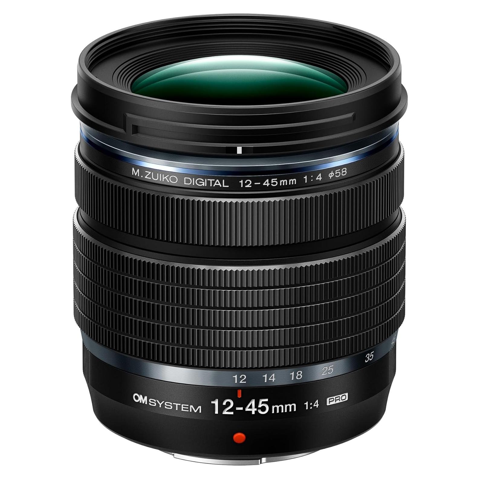 Lente Zoom Compacta OM System M.Zuiko 12-45mm F4.0 PRO