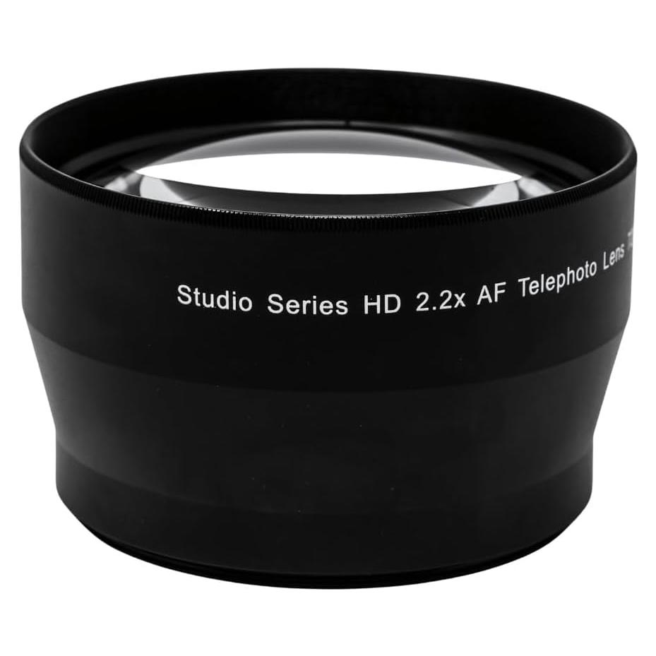 Lente Telefoto 58mm 2.2X Alta Definición para DSLR Canon