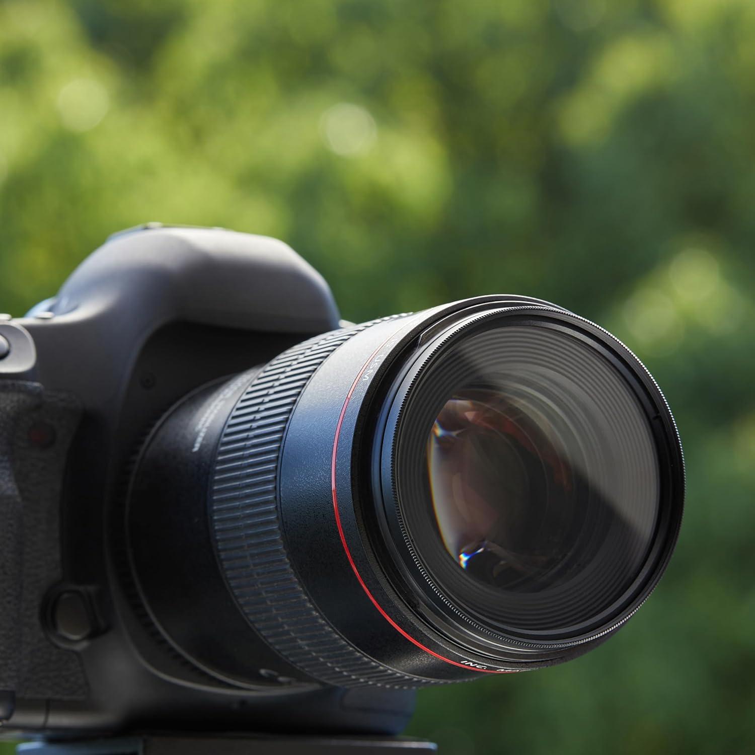 Filtro de lente UV Amazon Basics 58mm - Protección diaria