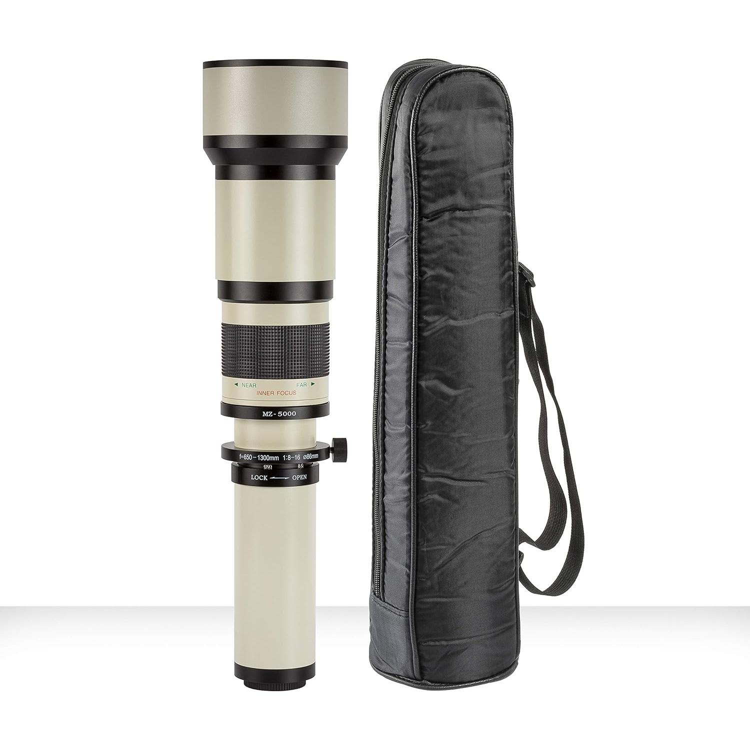 Lente Telefoto Zoom Ultimaxx 650-1300mm para Nikon