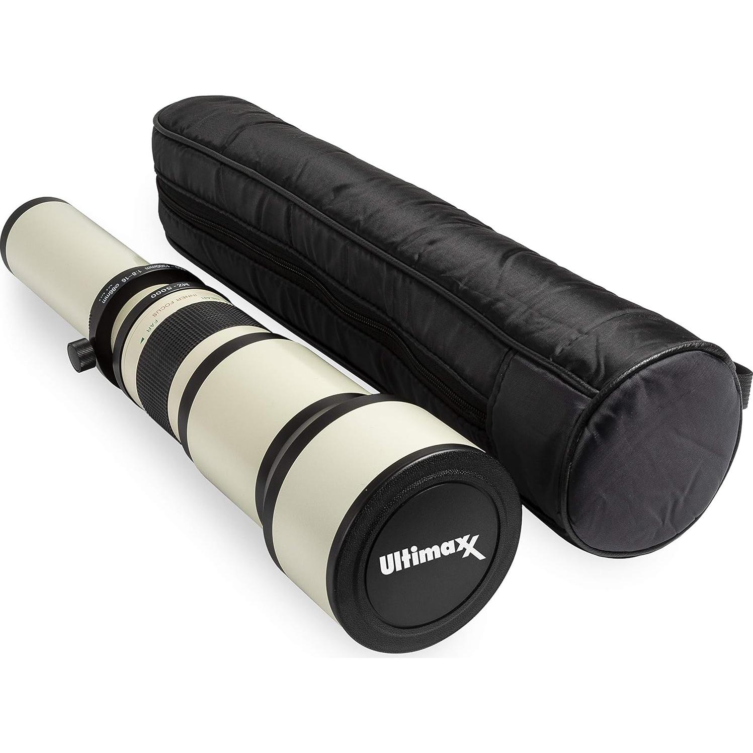 Lente Telefoto Zoom Ultimaxx 650-1300mm para Nikon