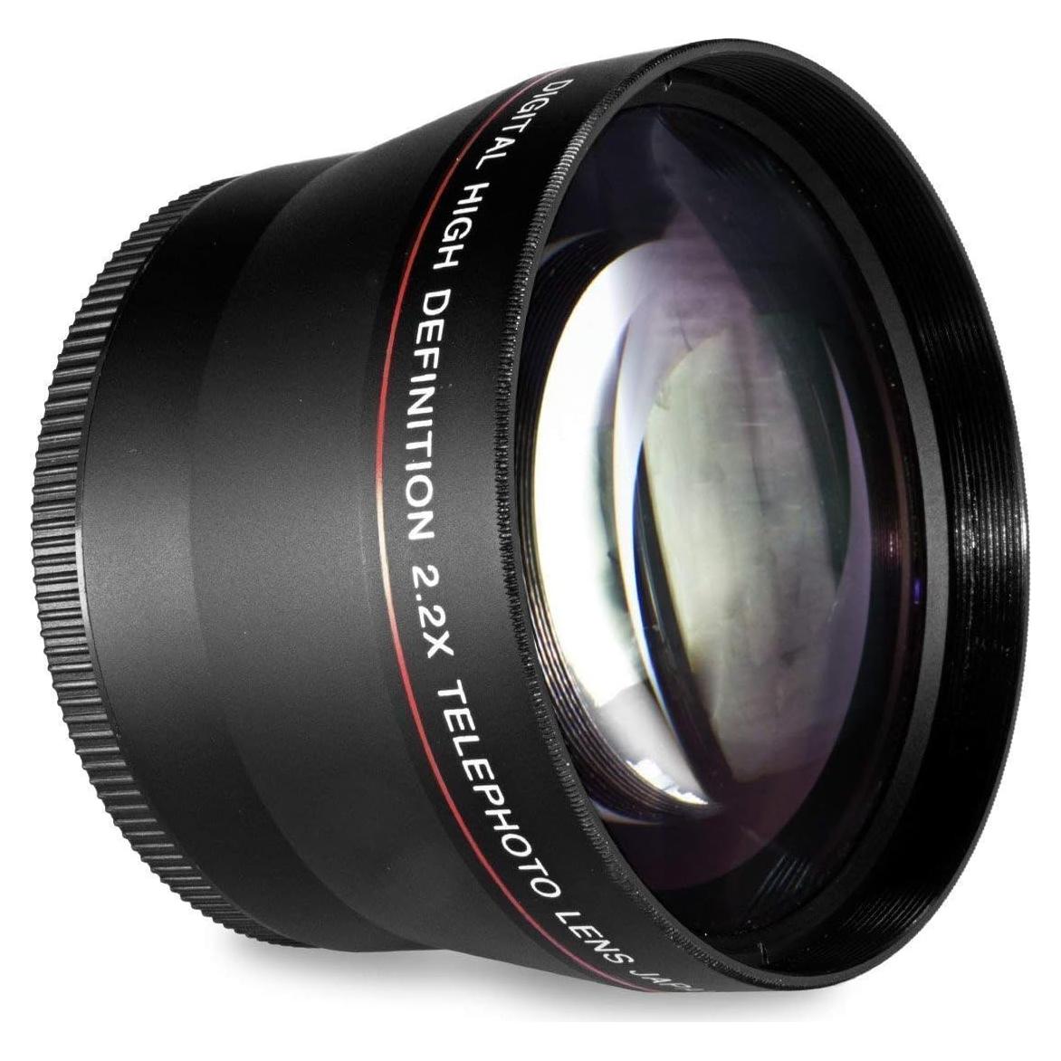 Lente Telefoto 2.2X 52MM OPTURA HD para cámaras Nikon