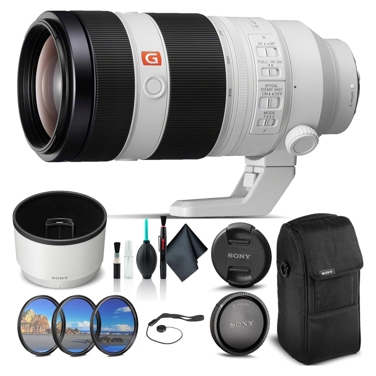 Lente Zoom Telefoto Sony FE 100-400mm F4.5-5.6 GM OSS