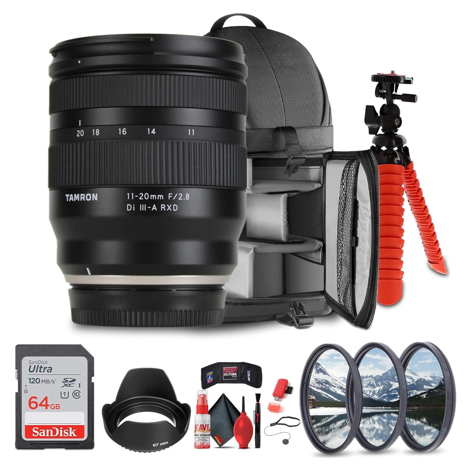 Lente Tamron 11-20mm f/2.8 Di III-A RXD para FUJIFILM X