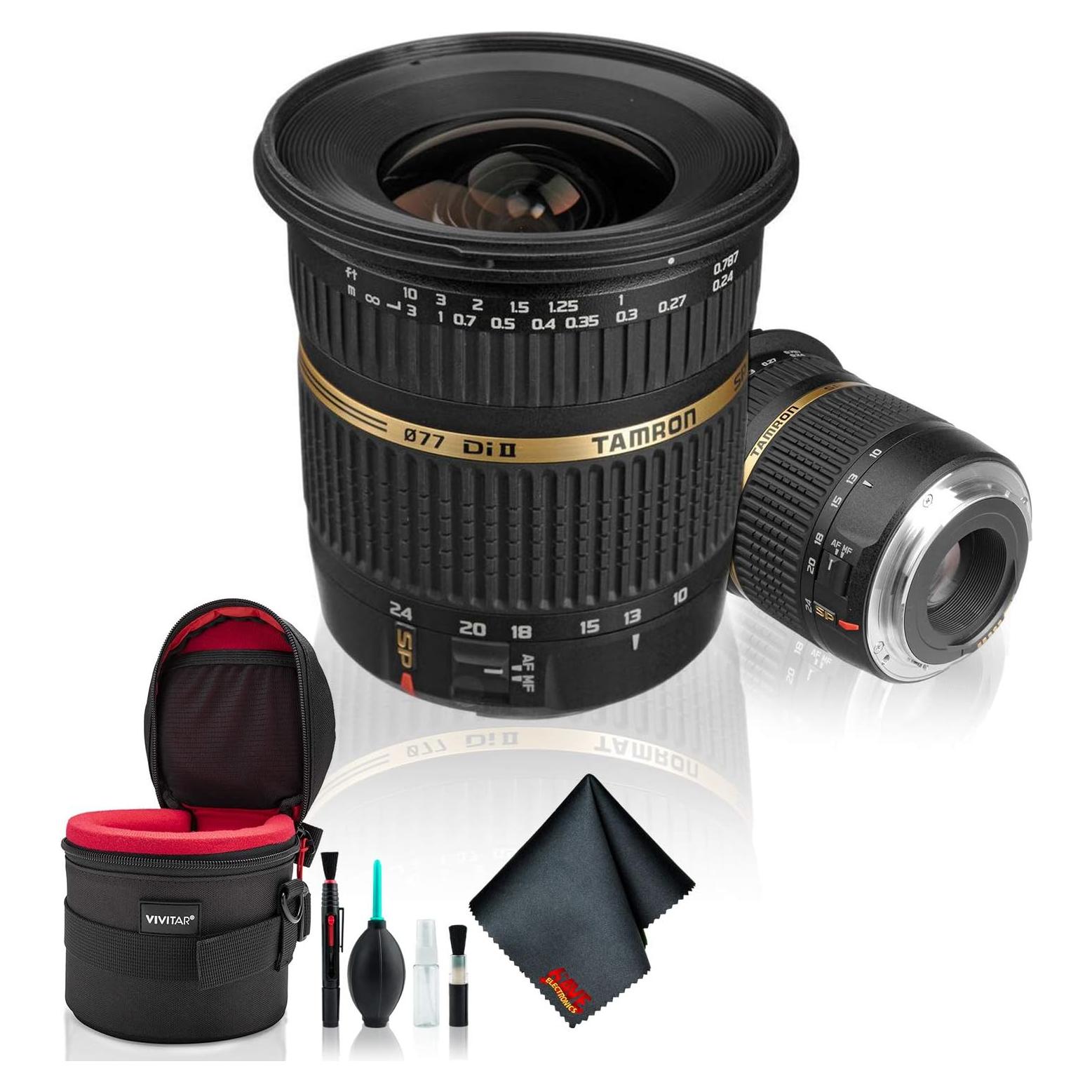 Lente Zoom Tamron SP AF 10-24mm f/3.5-4.5 para DSLR Canon