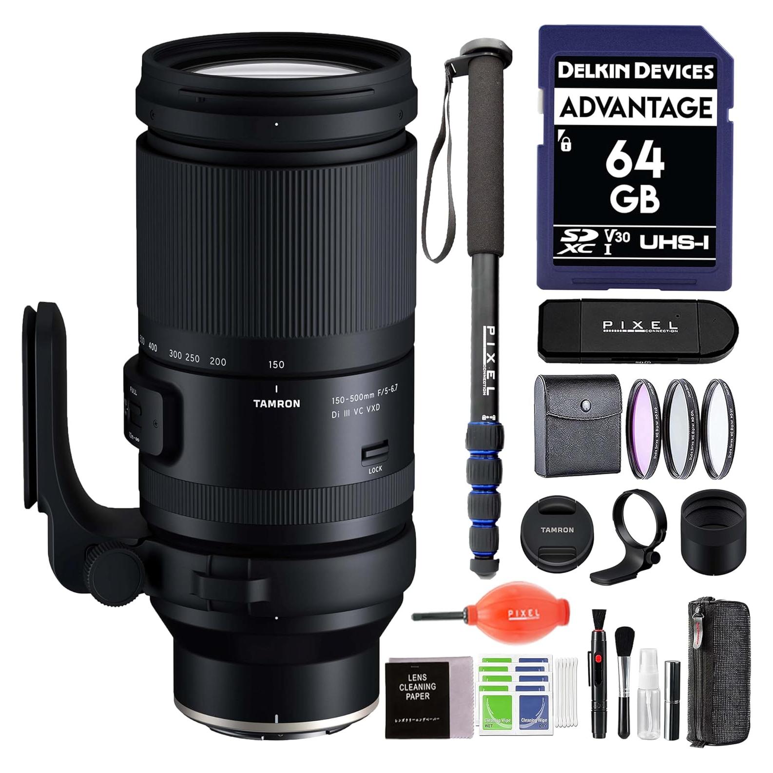 Lente Zoom Supertelefoto Tamron 150-500mm f/5-6.7 para Nikon Z
