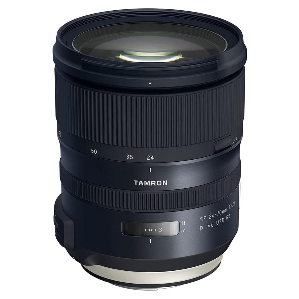 Lente Zoom Tamron 24-70mm f/2.8 G2 para Canon DSLR