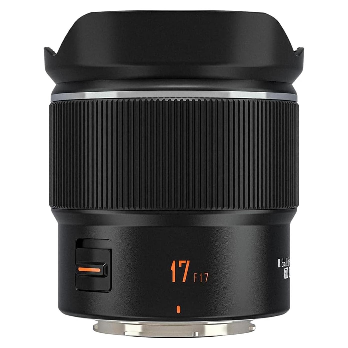 Lente Prime YONGNUO YN17MM F1.7 para Cámaras M4/3