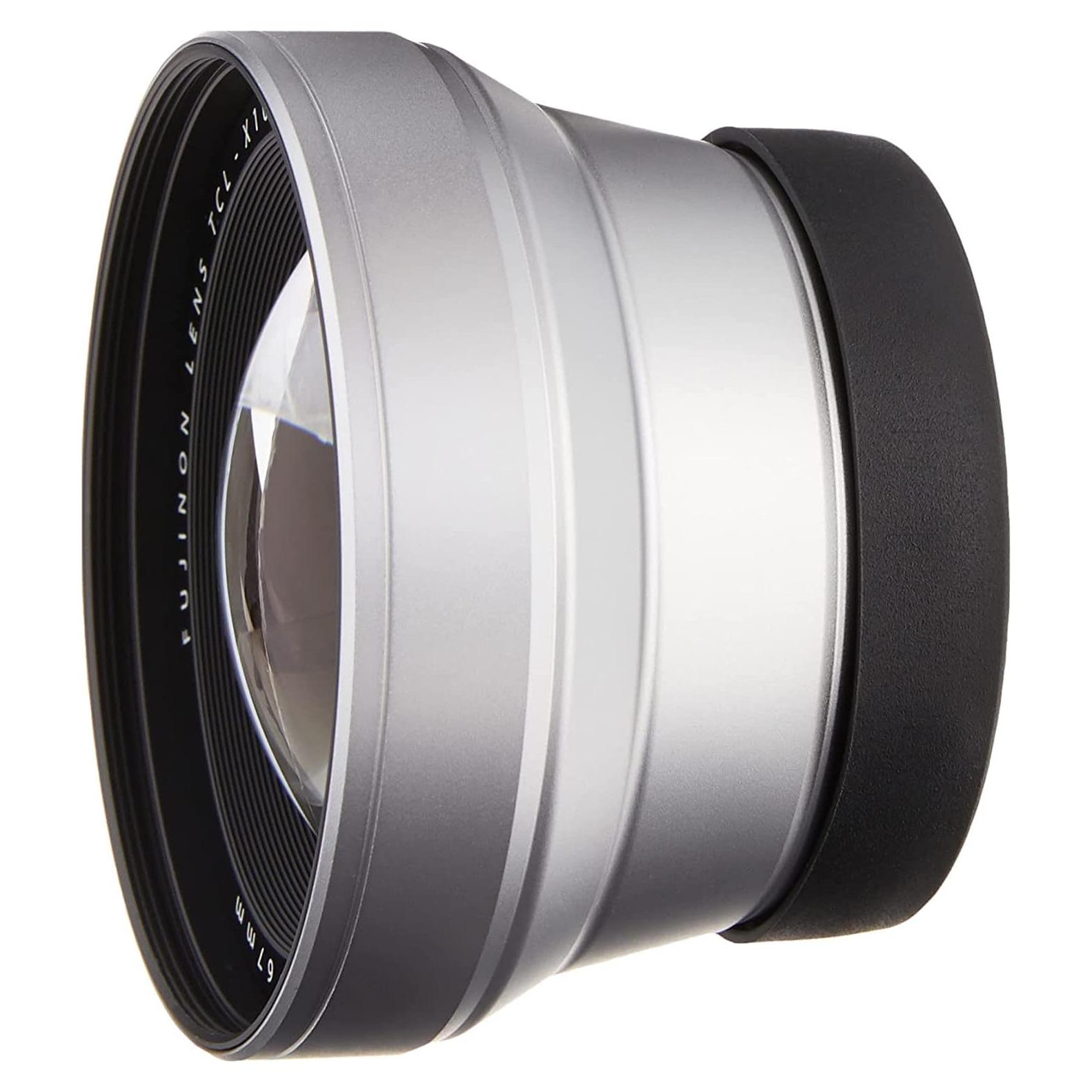 Lente Teleobjetivo Fujifilm TCL-X100 II Plata 1.4x para X100
