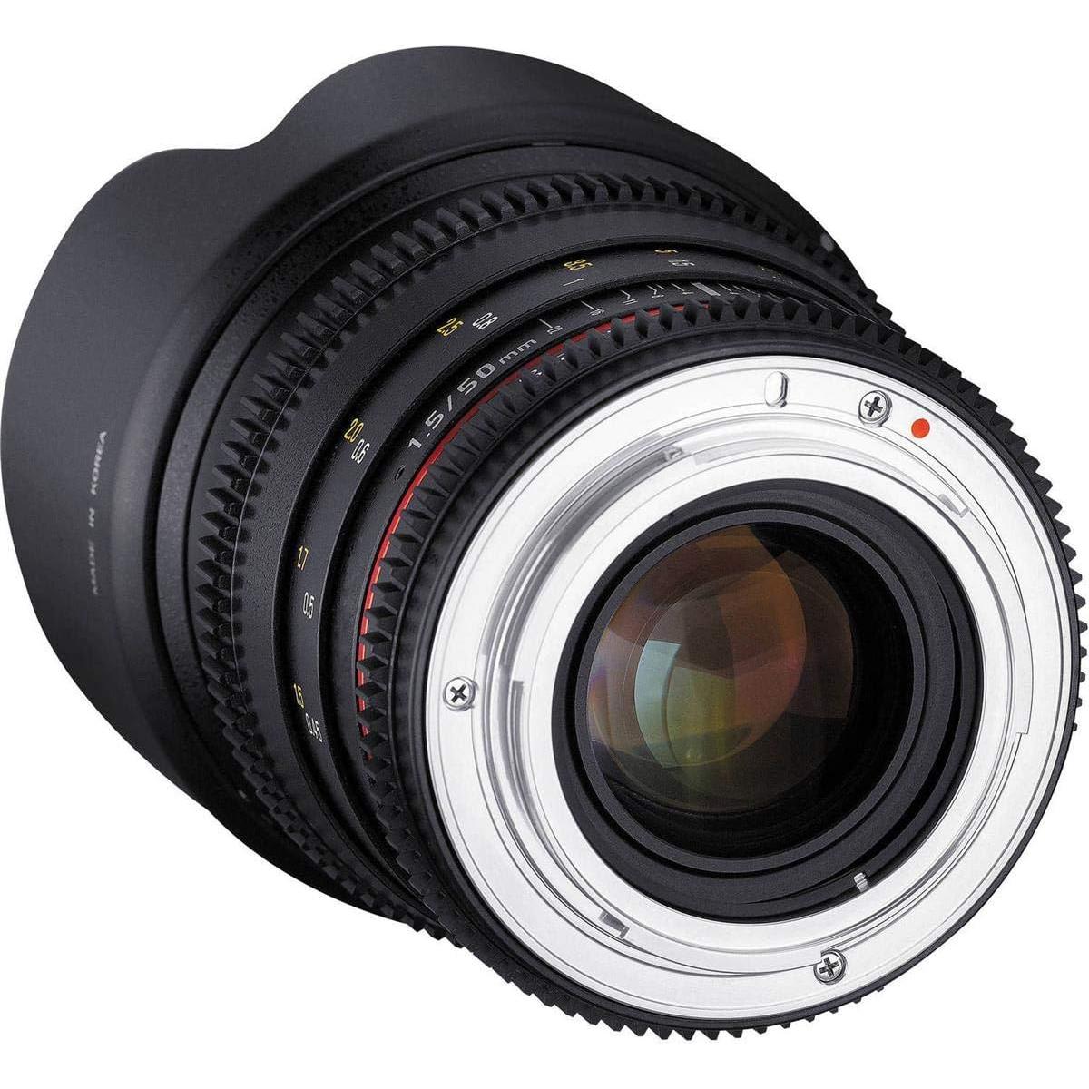 Lente Cine Rokinon 50mm T1.5 DS para Sony E - Enfoque Dual